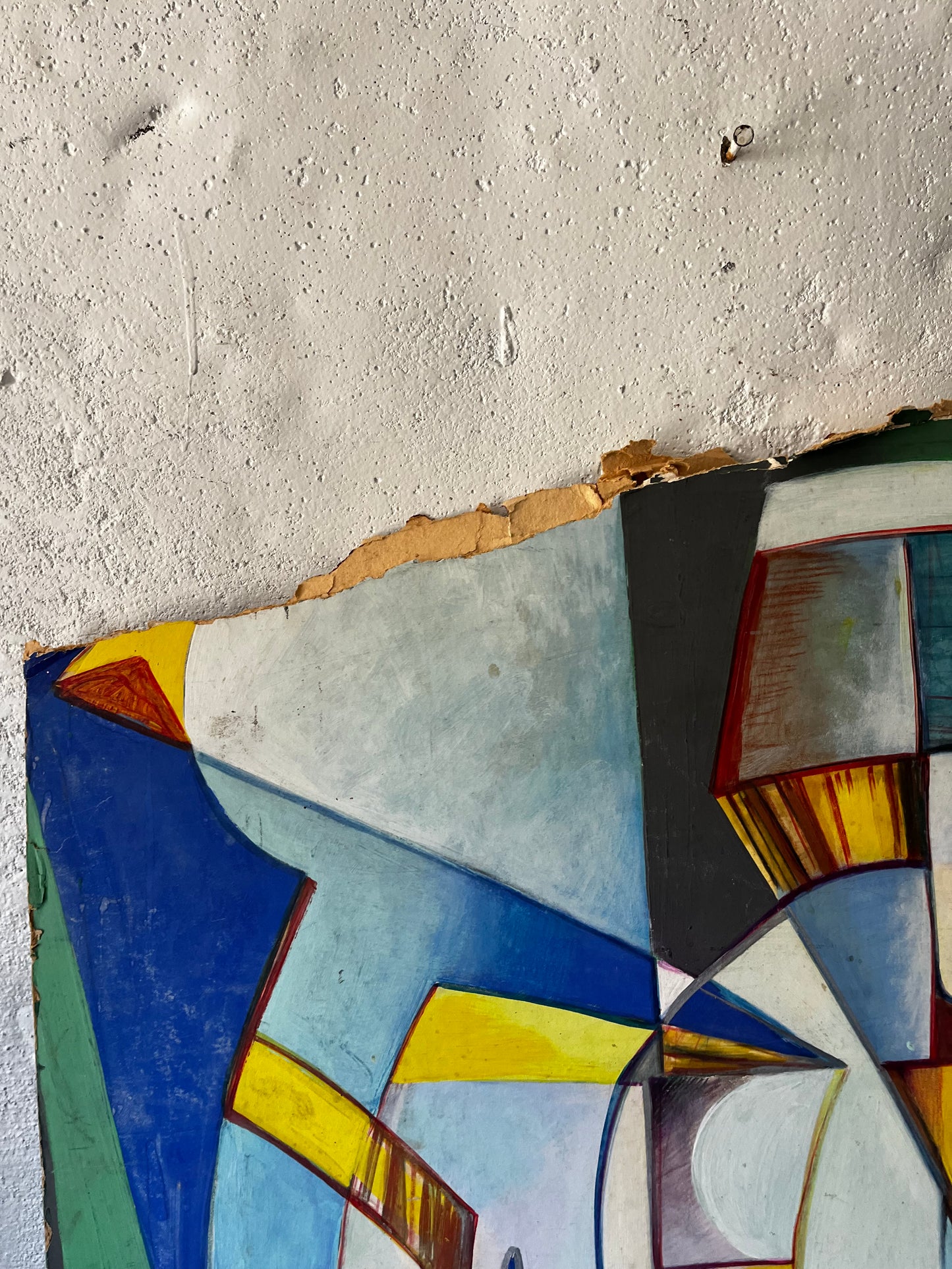 Abstract on Cardboard #2, 1970s (NYC Only)