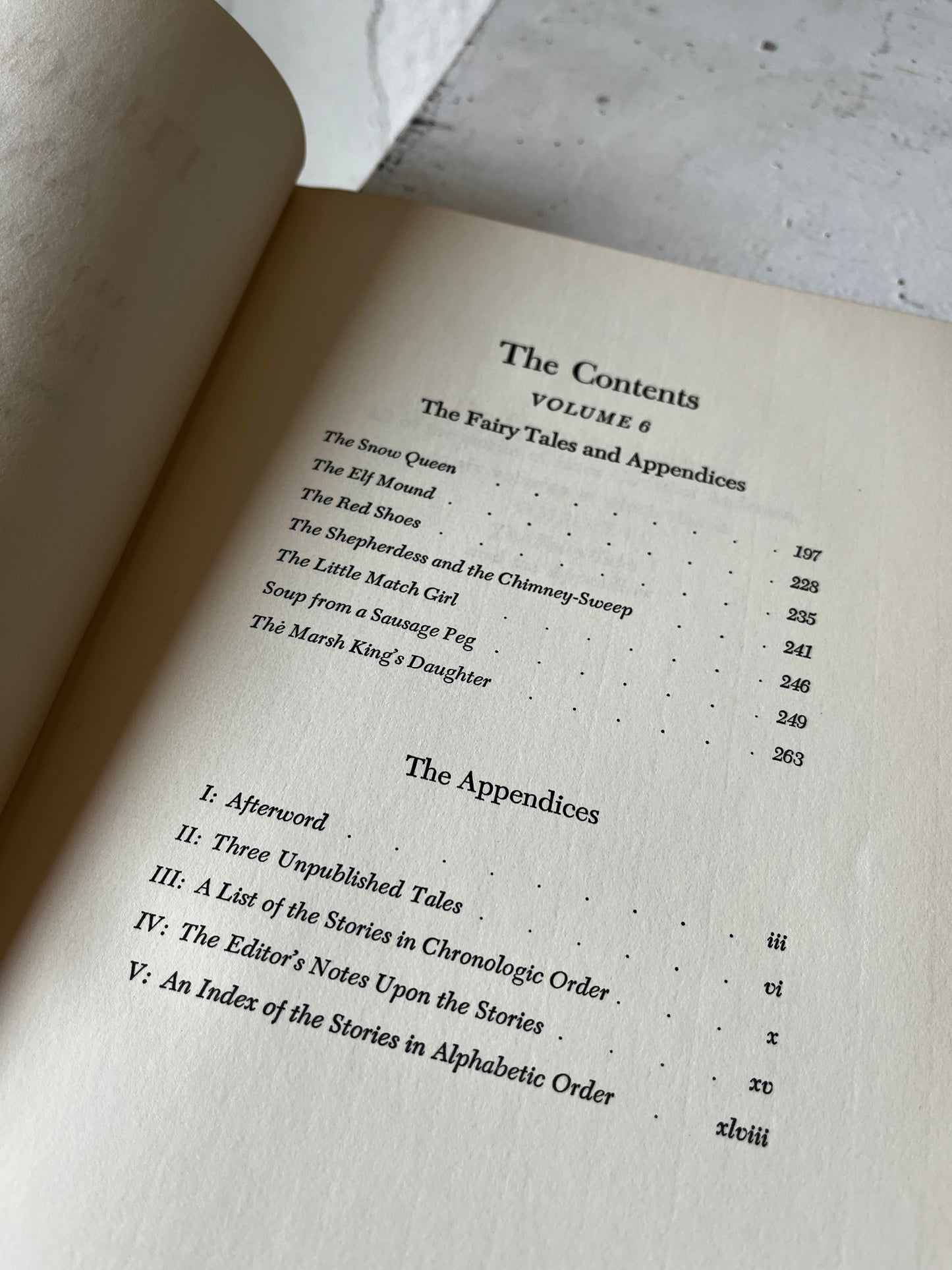 Complete Hans Christian Andersen, 1949