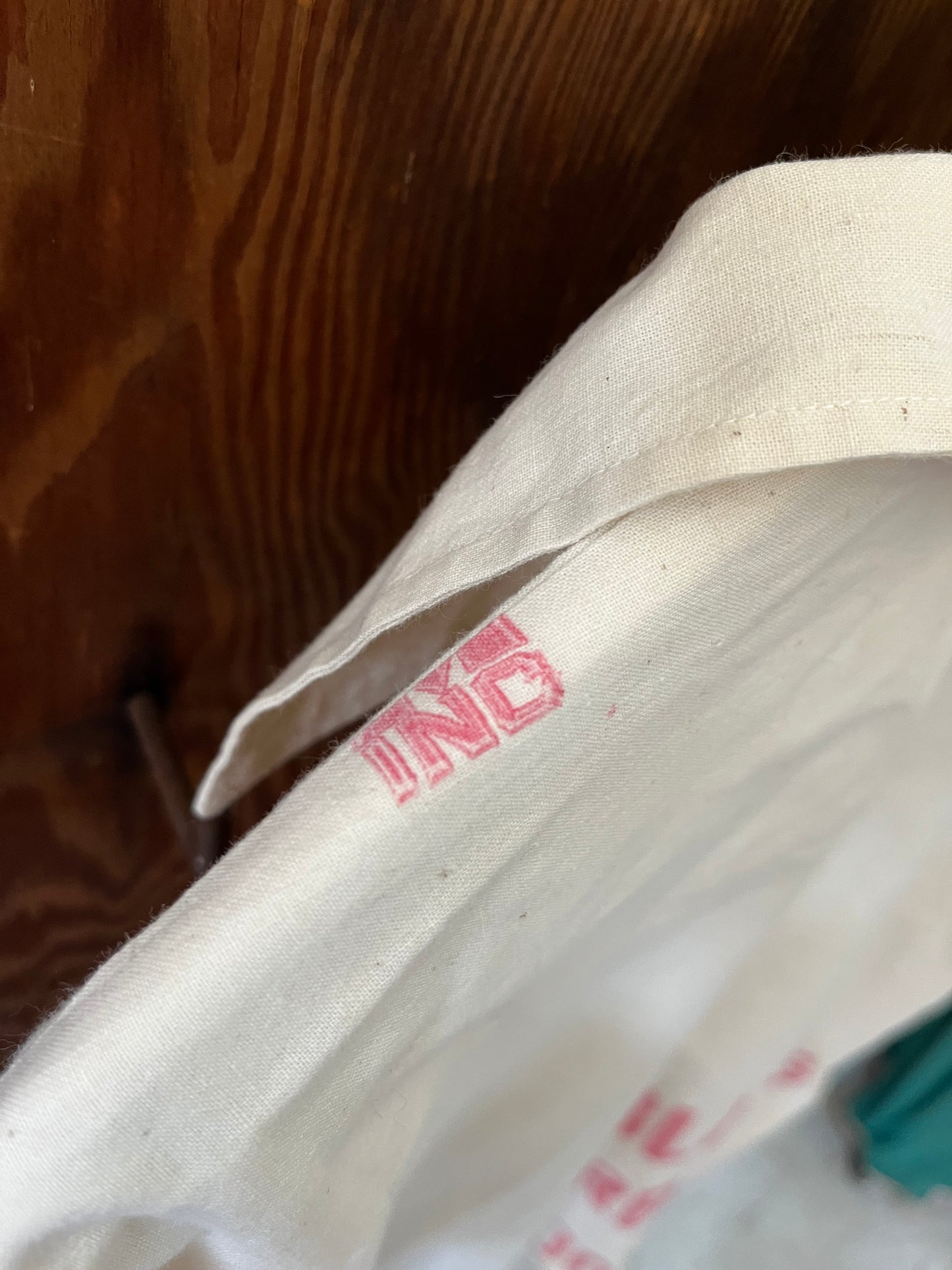 Feedsack Shirt, Sz XL, 1970/80