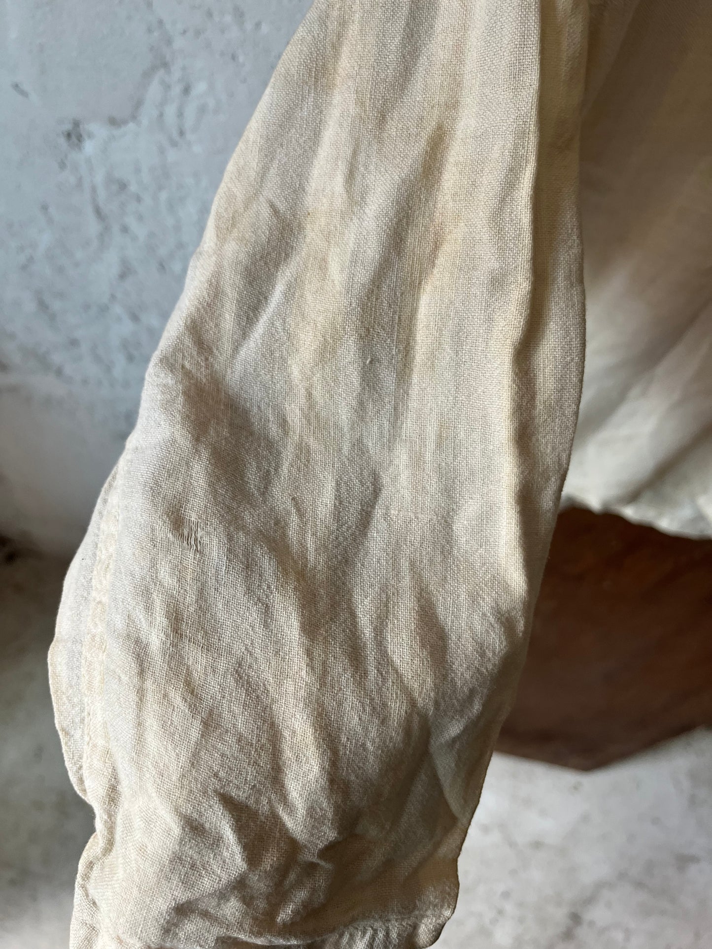 Feedsack Shirt, Sz Sm, 1930s