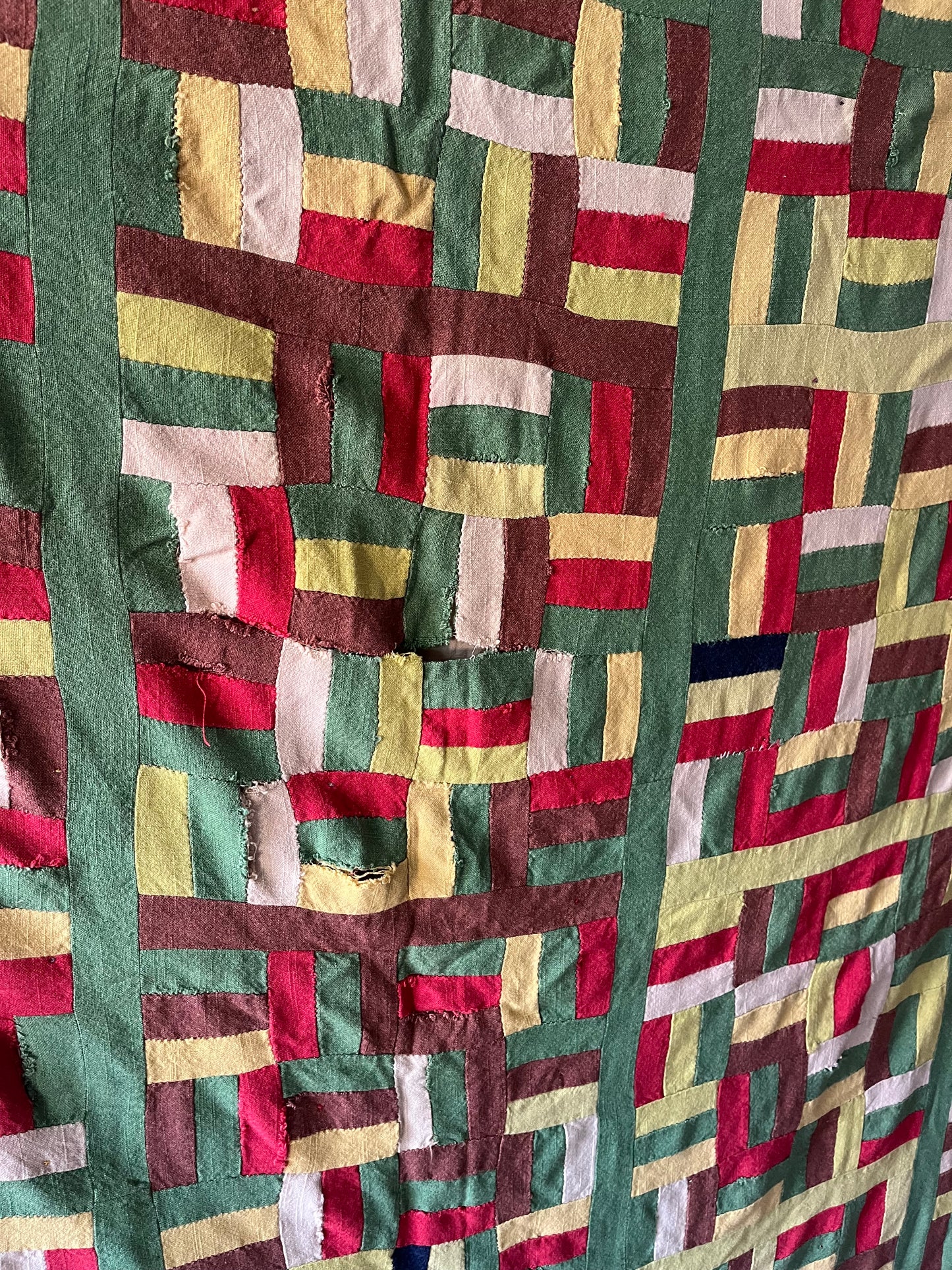 Free Form Quilt, 1940s