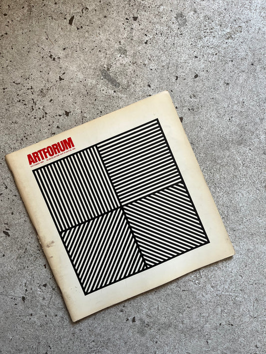 Artforum, October 1981 [Sol Lewitt Cover]