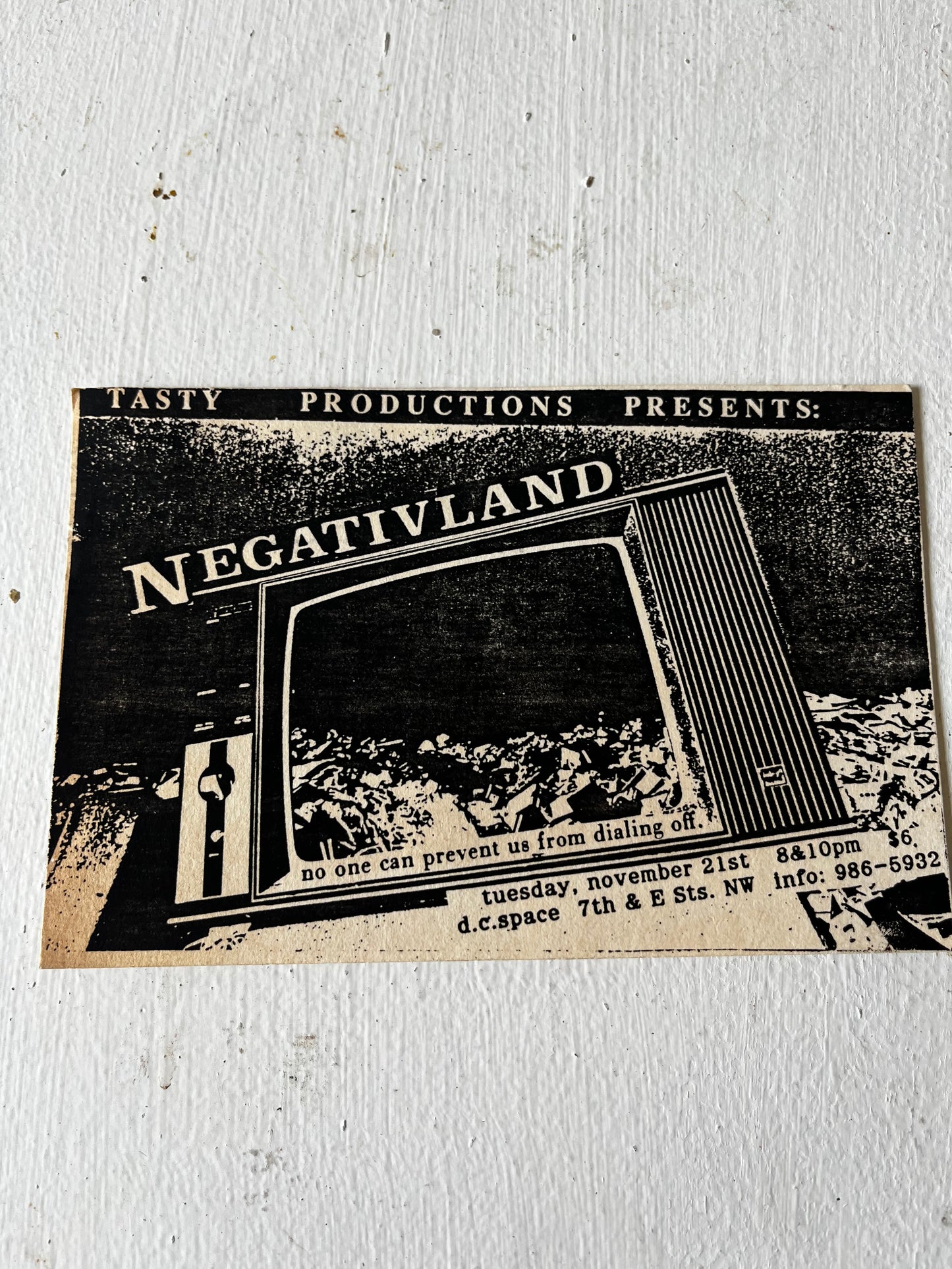Negativland, Handbill, 1980s