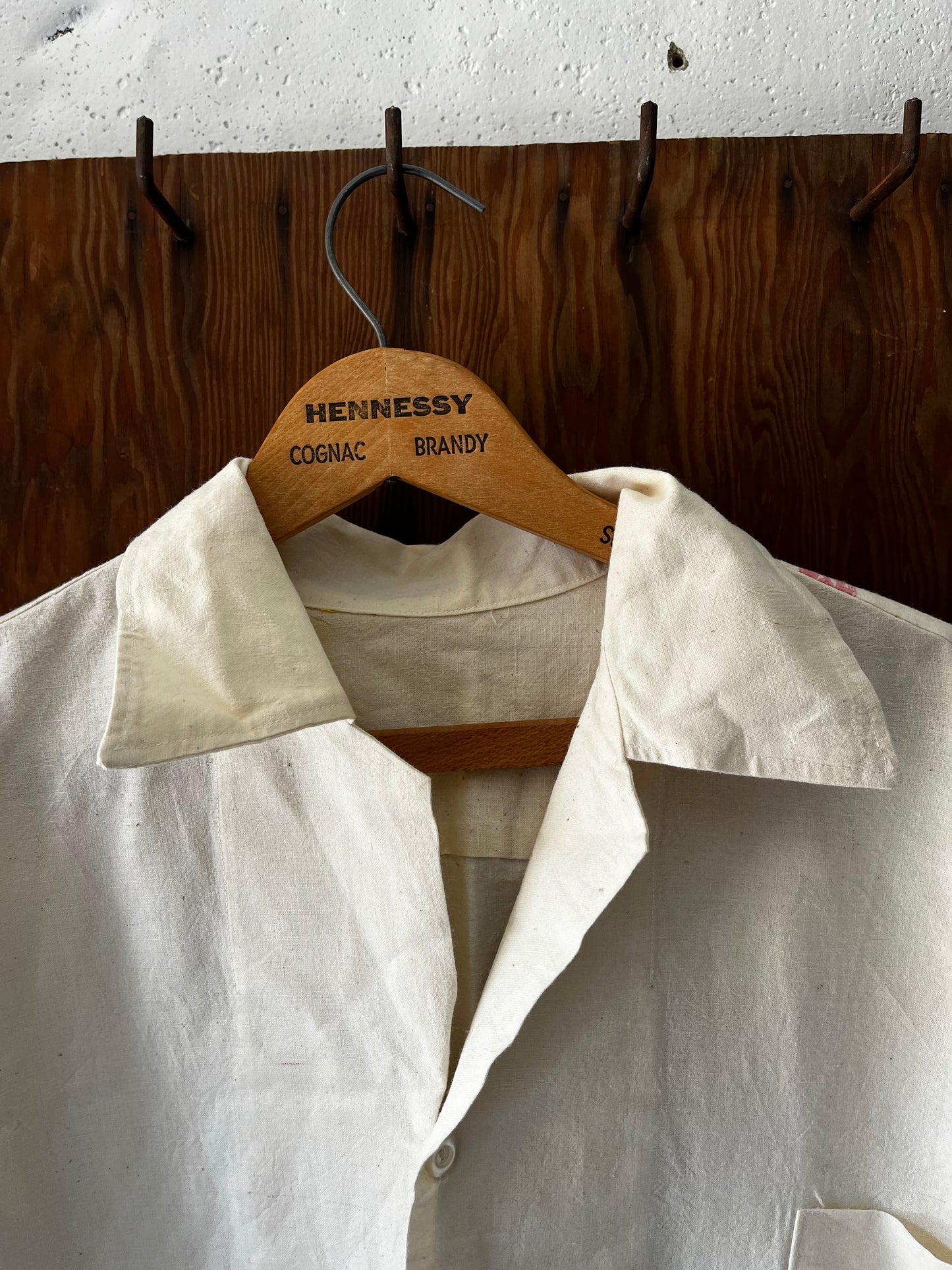 Feedsack Shirt, Sz XL, 1970/80