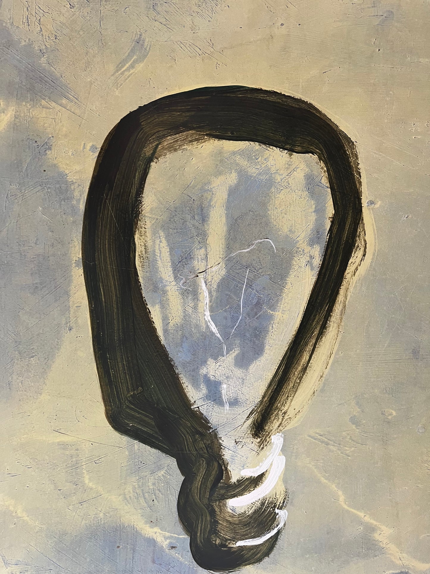 Lightbulb Painting, 1980s (NYC Only)