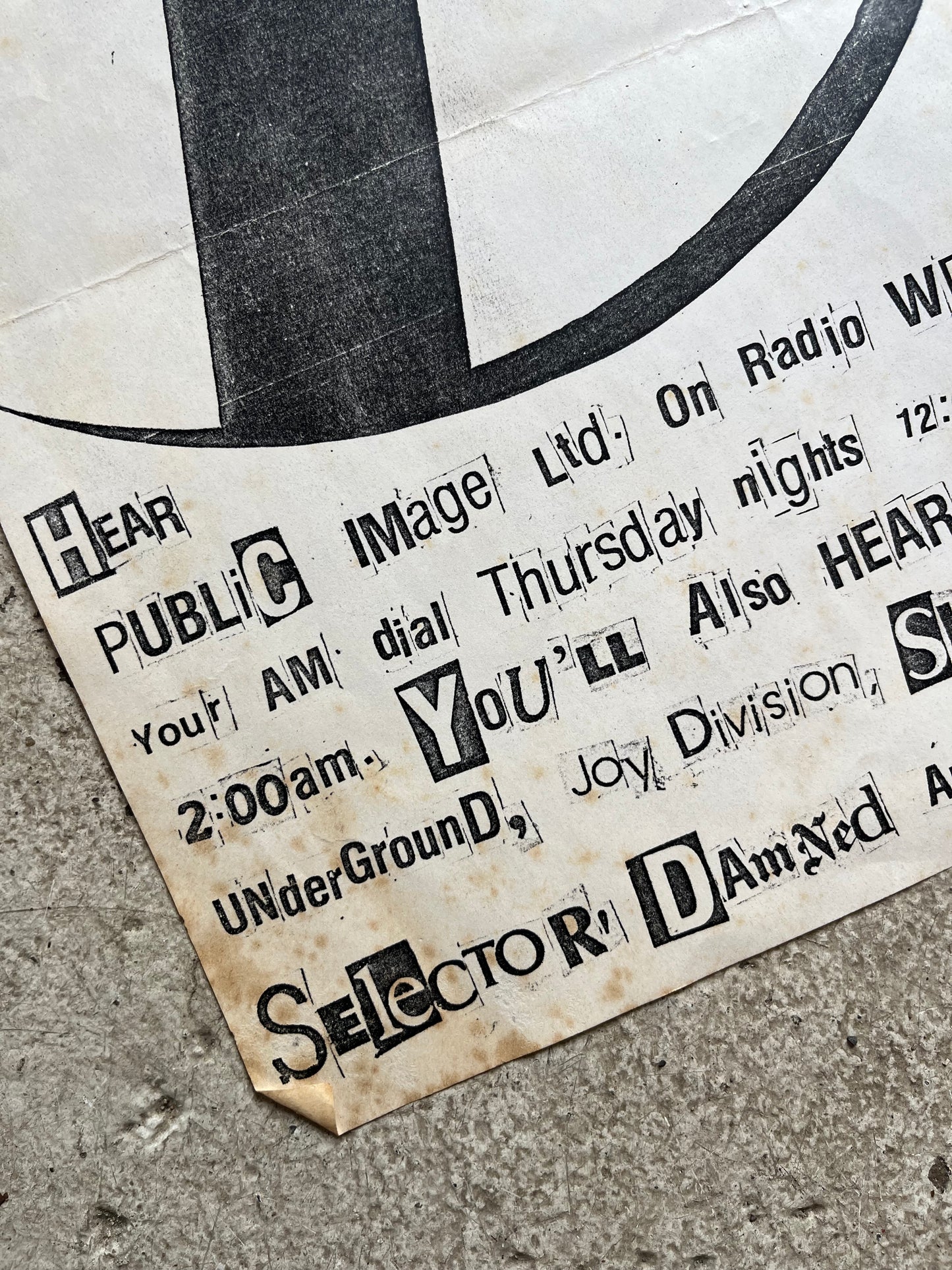 Pratt Radio Flyer, Public Image Ltd, 1980s