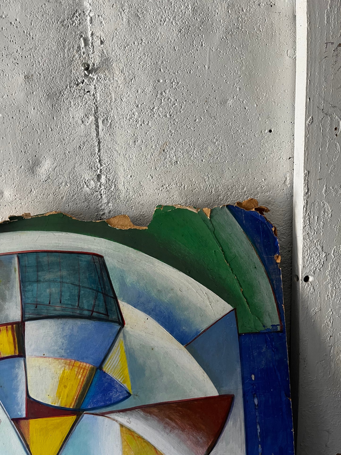 Abstract on Cardboard #2, 1970s (NYC Only)