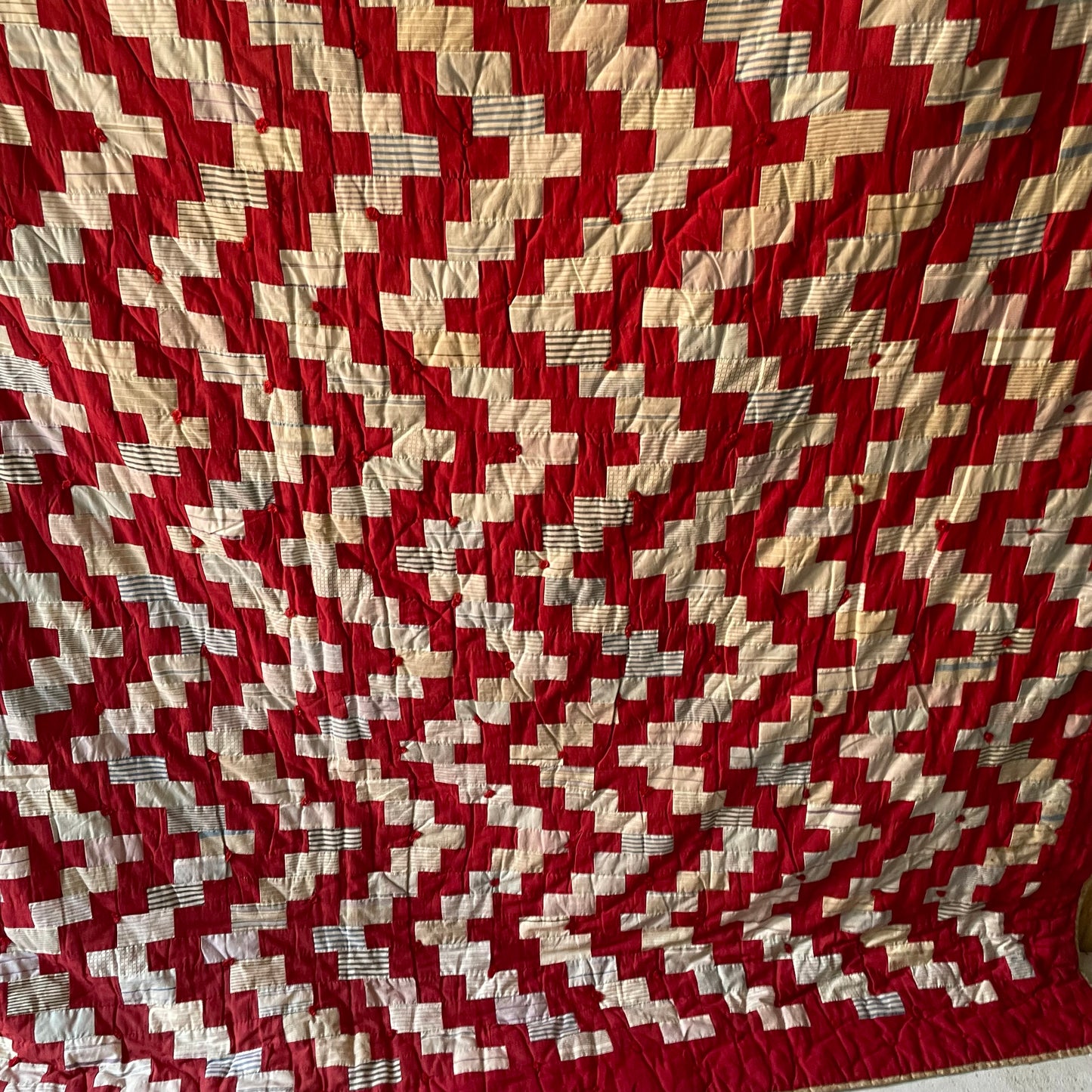 Zig Zag Quilt, Early c20th