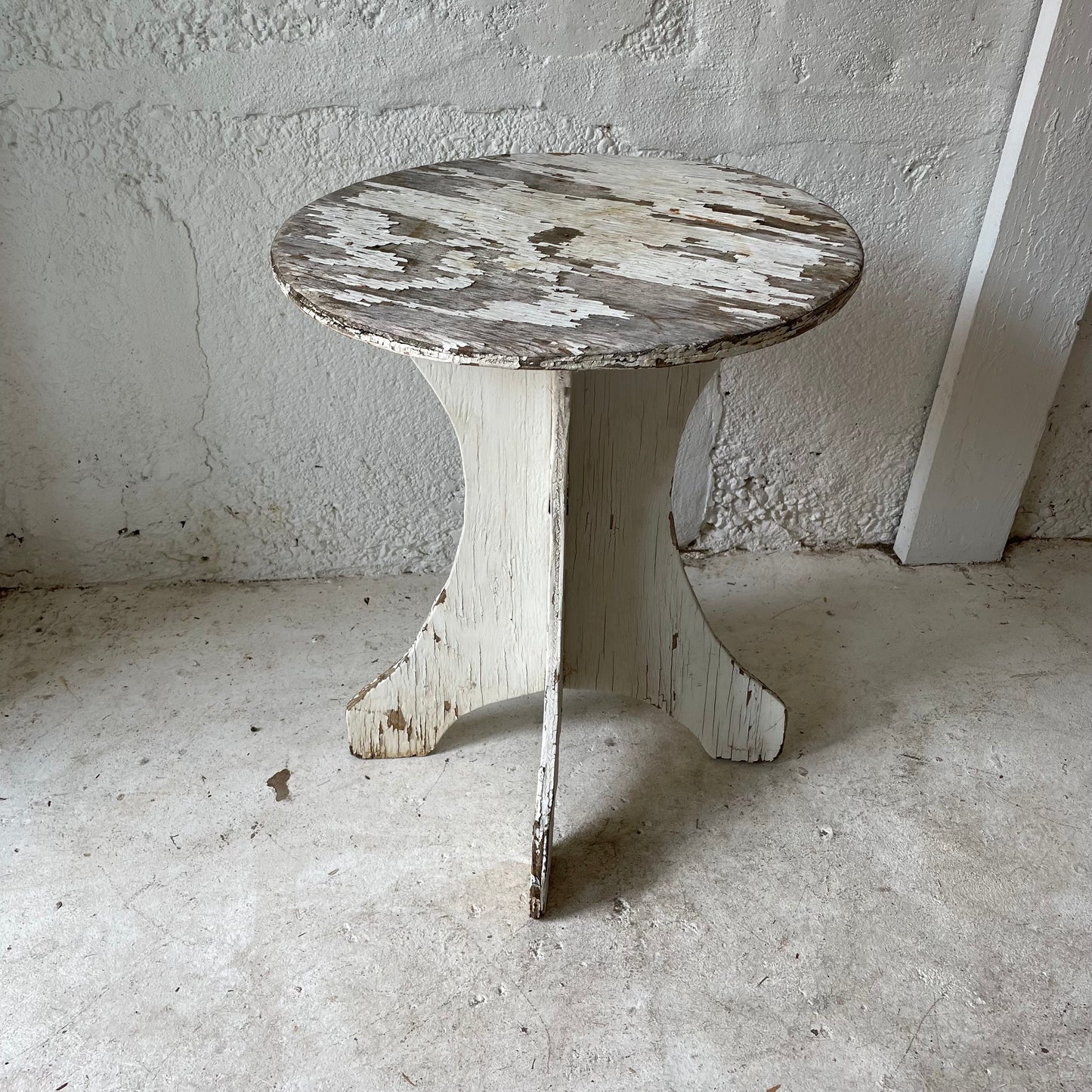 Modernist Plywood Side Table, 1950s