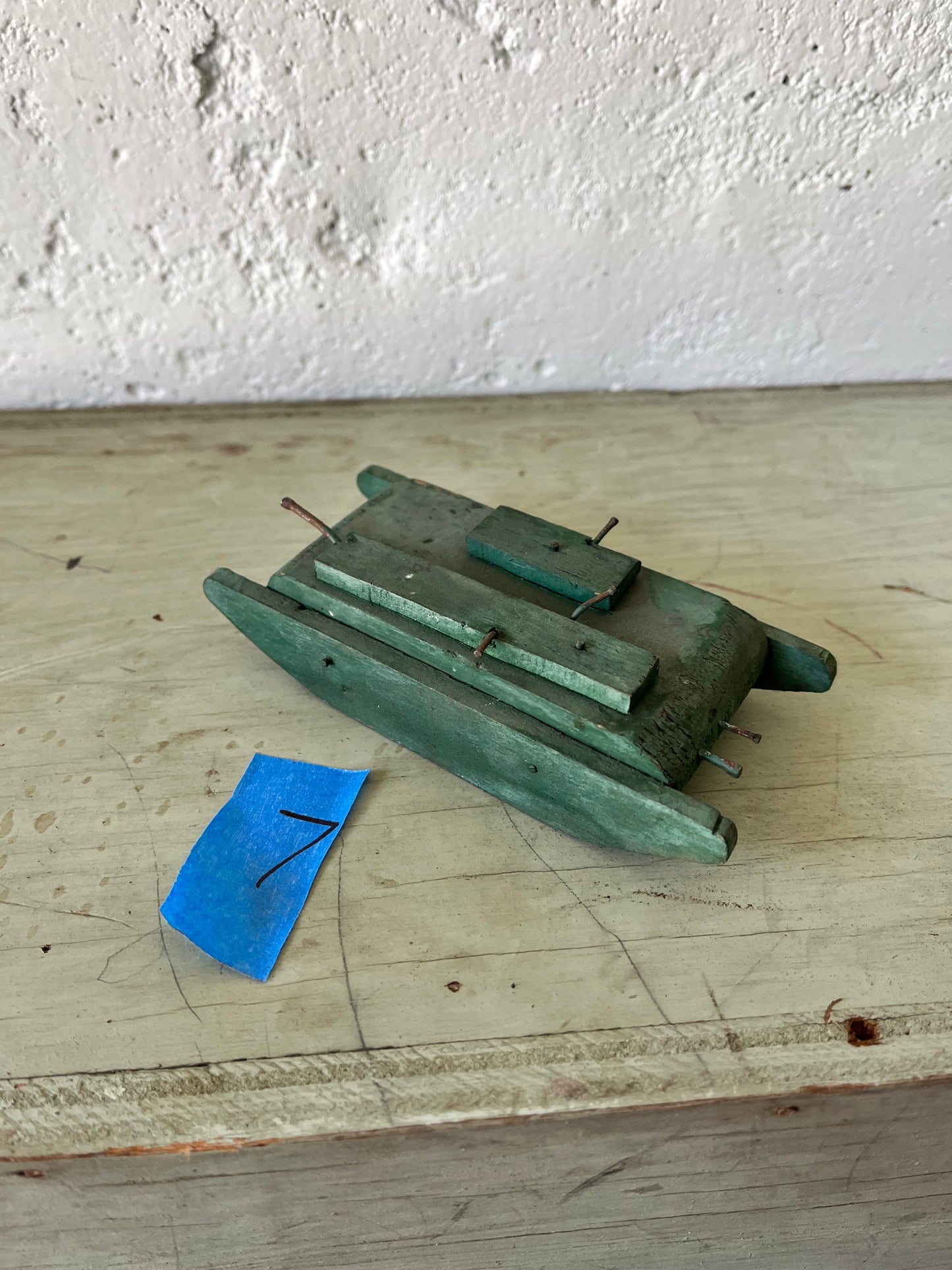 Homemade Tank Toys, 1940s