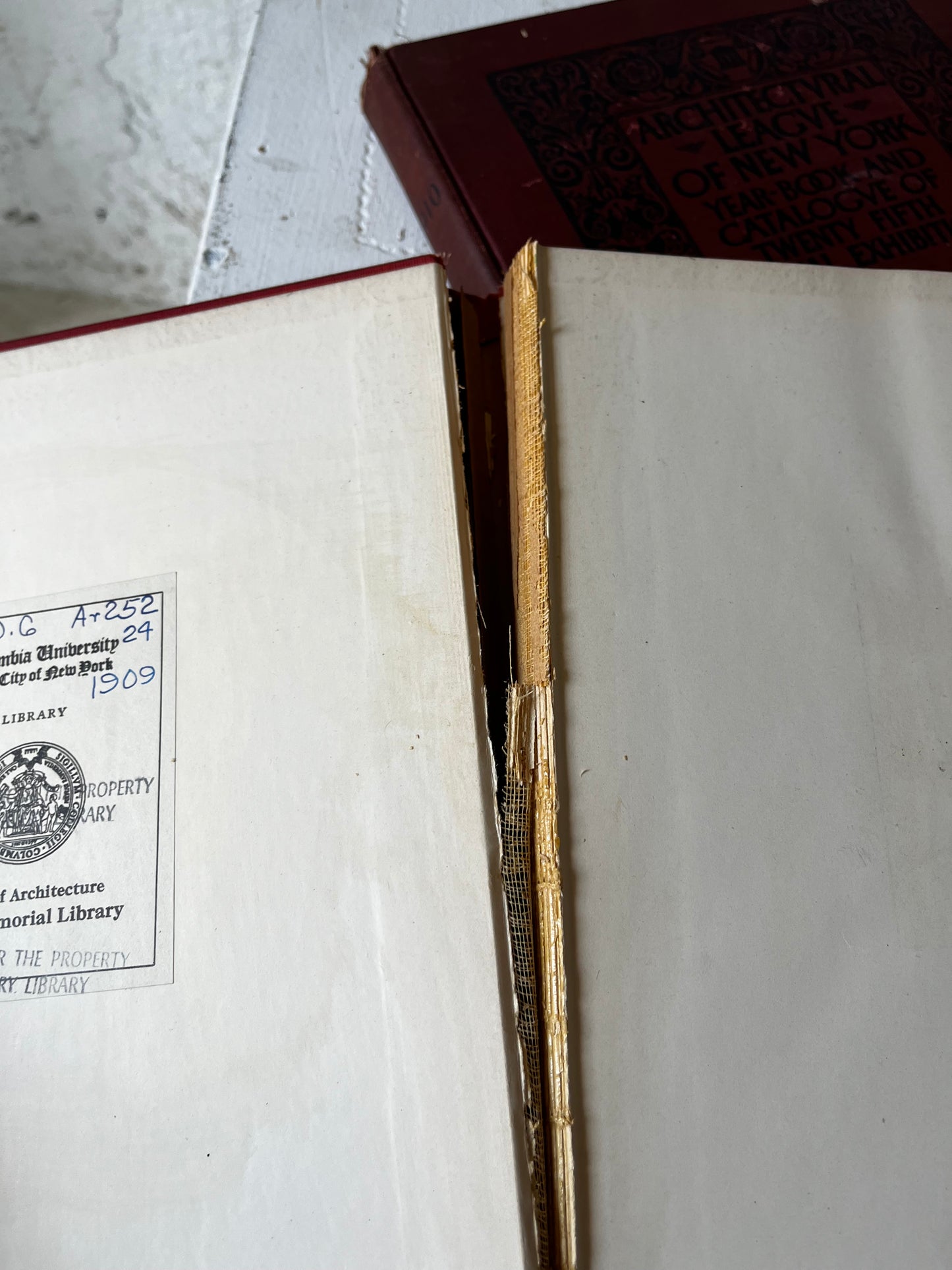 Architectural League of New York Yearbooks, 1909 + 1910