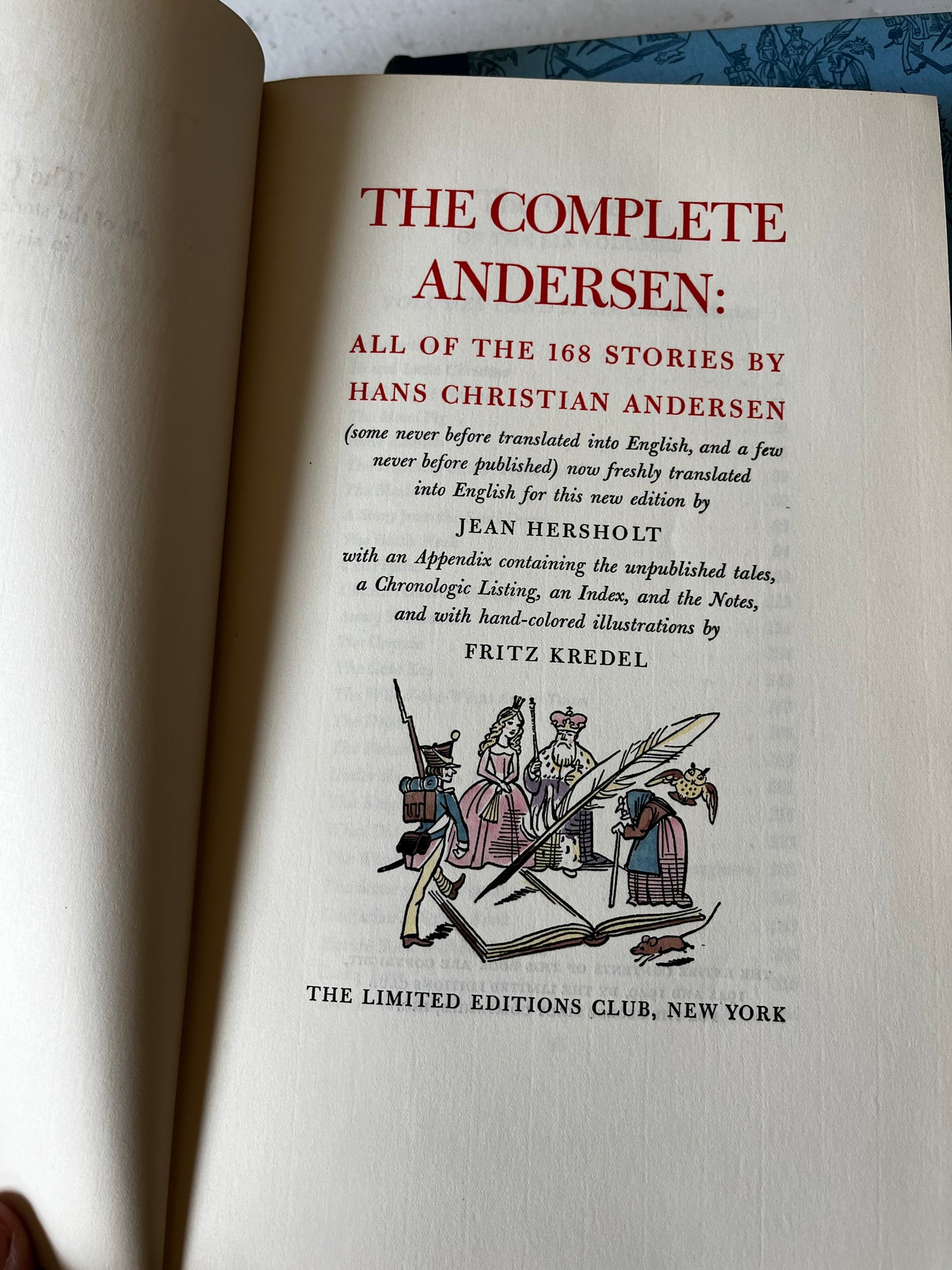 Complete Hans Christian Andersen, 1949