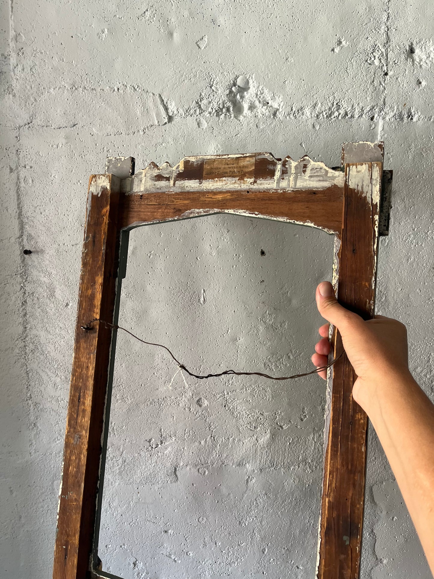 Painted Frame, 1890s