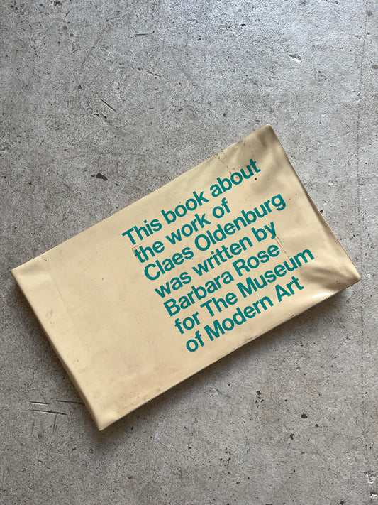 Claes Oldenburg by Barbara Rose, MoMA 1969