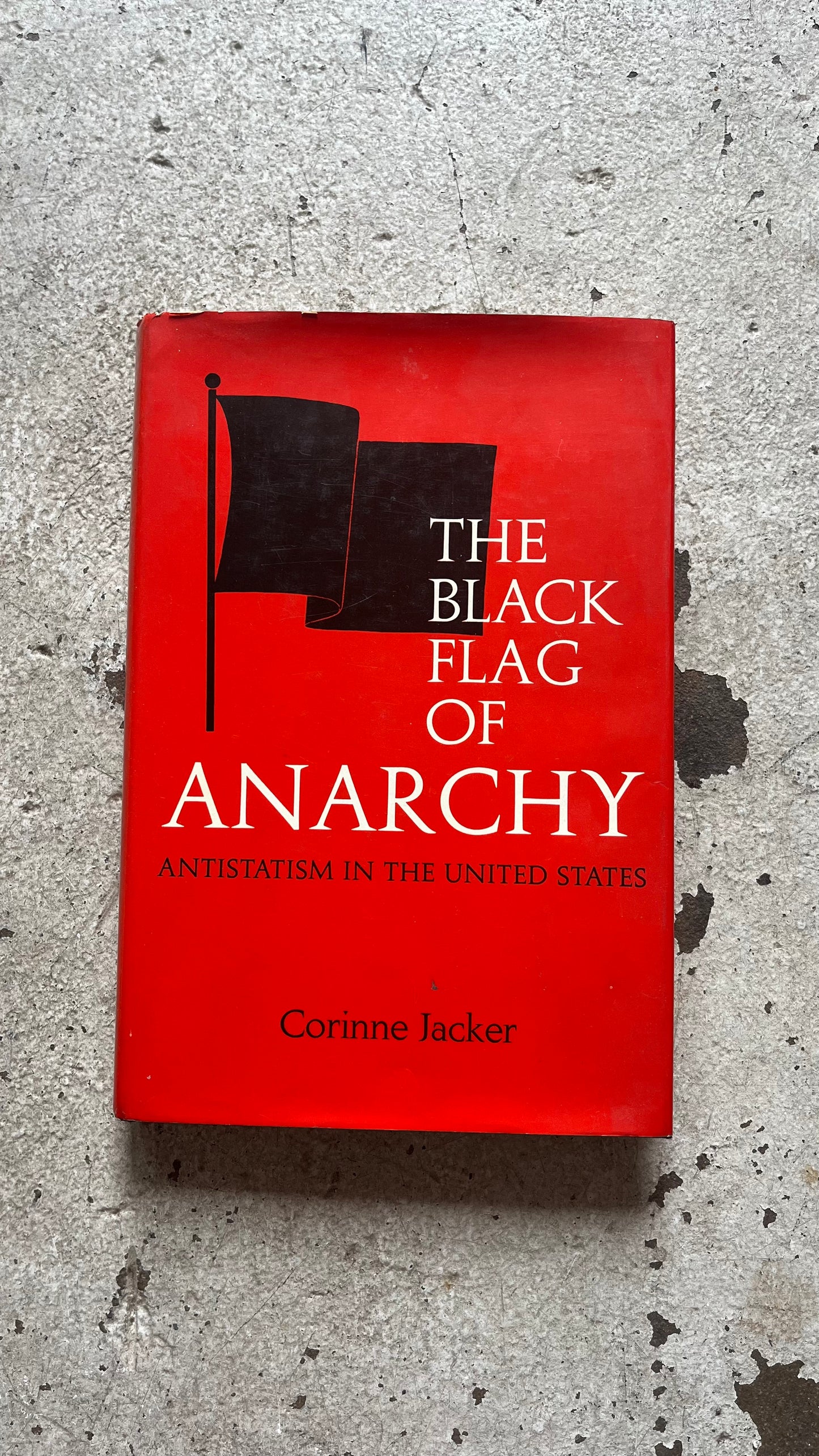 Black Flag of Anarchy, Corinne Jacker, 1968
