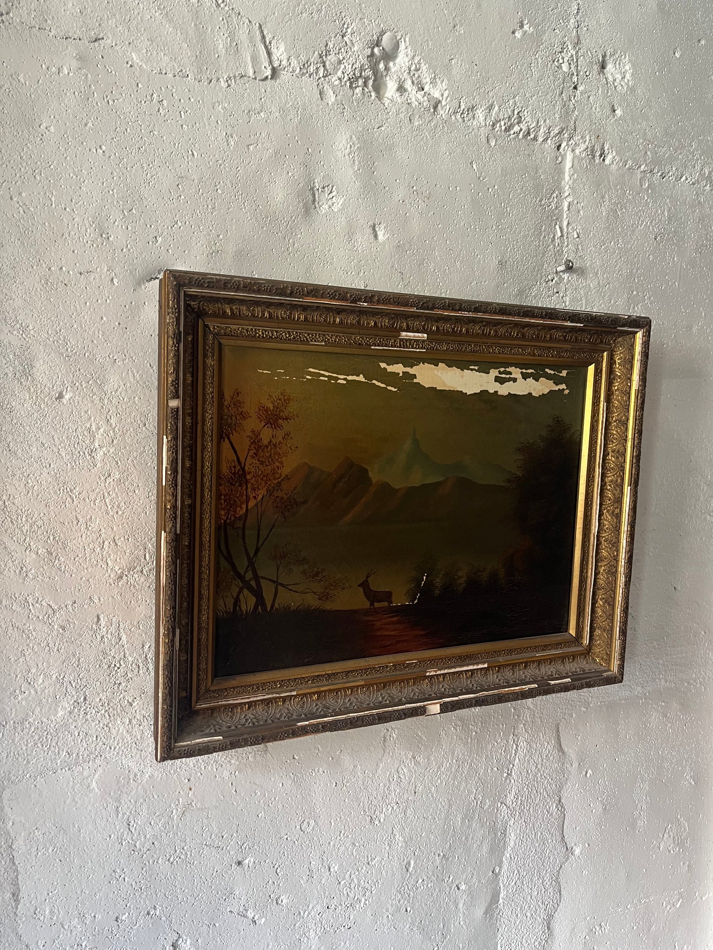 Deer in the Mountains, 1880s
