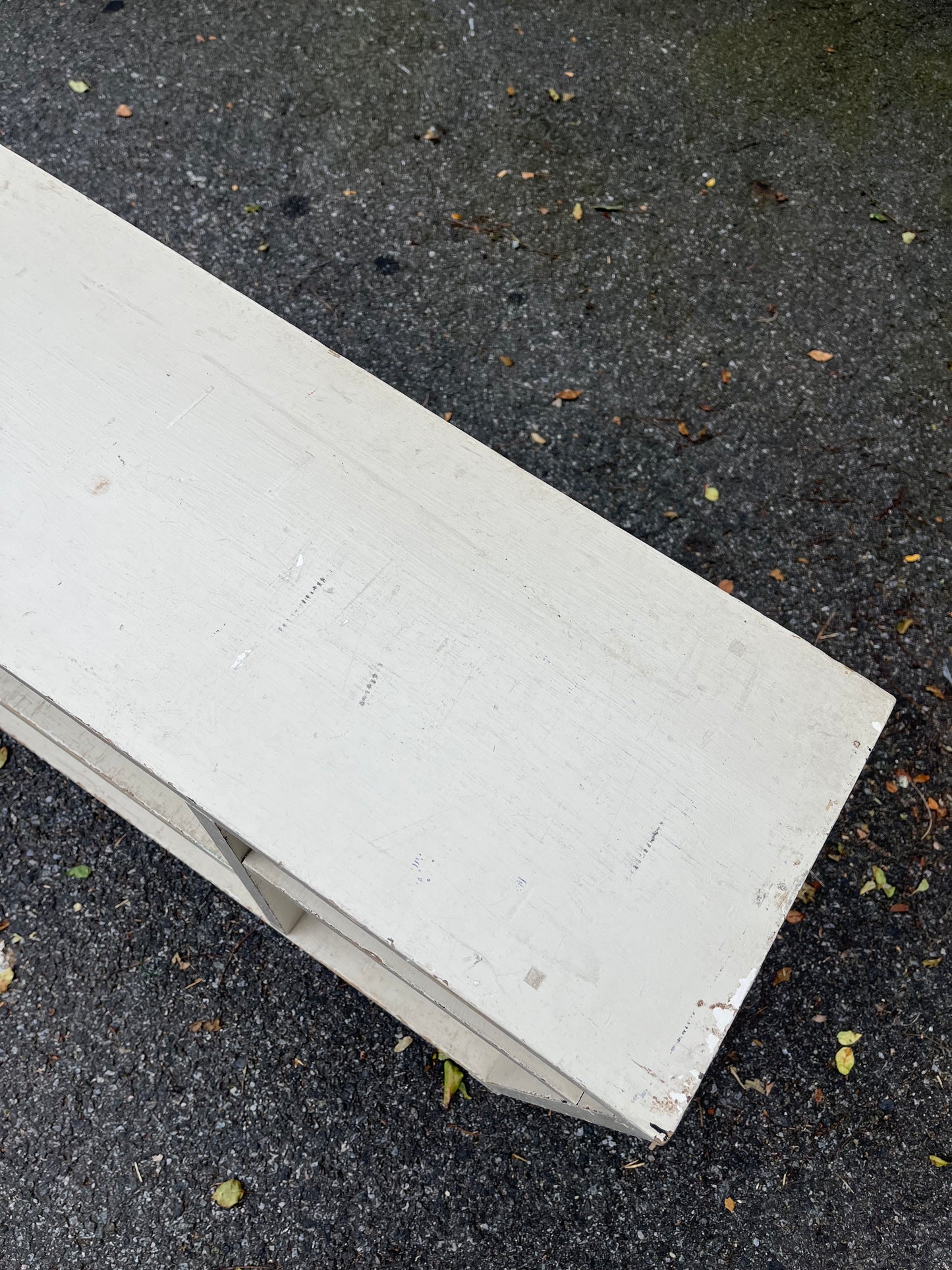 Eggshell Plywood Shelf, 1970s (NYC Only)