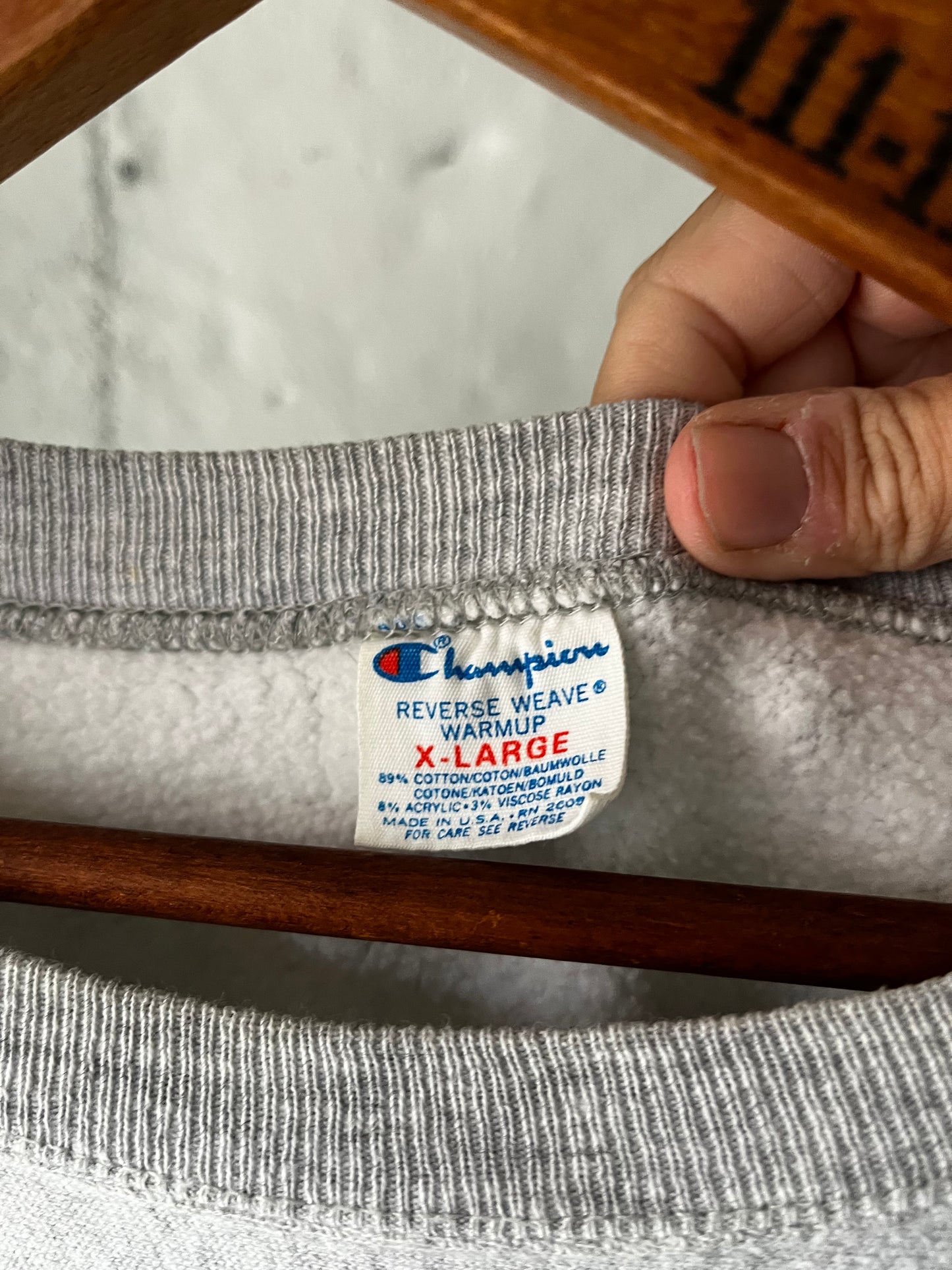 Harvard Reverse Weave, Sz L/XL, 1980s