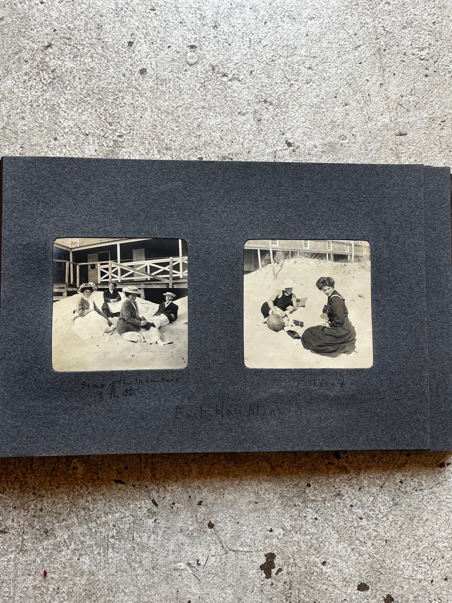 East Hampton Album, 1904 [Yachting, Swimming, Beach-Going, Cats, Polo, Bicycles]