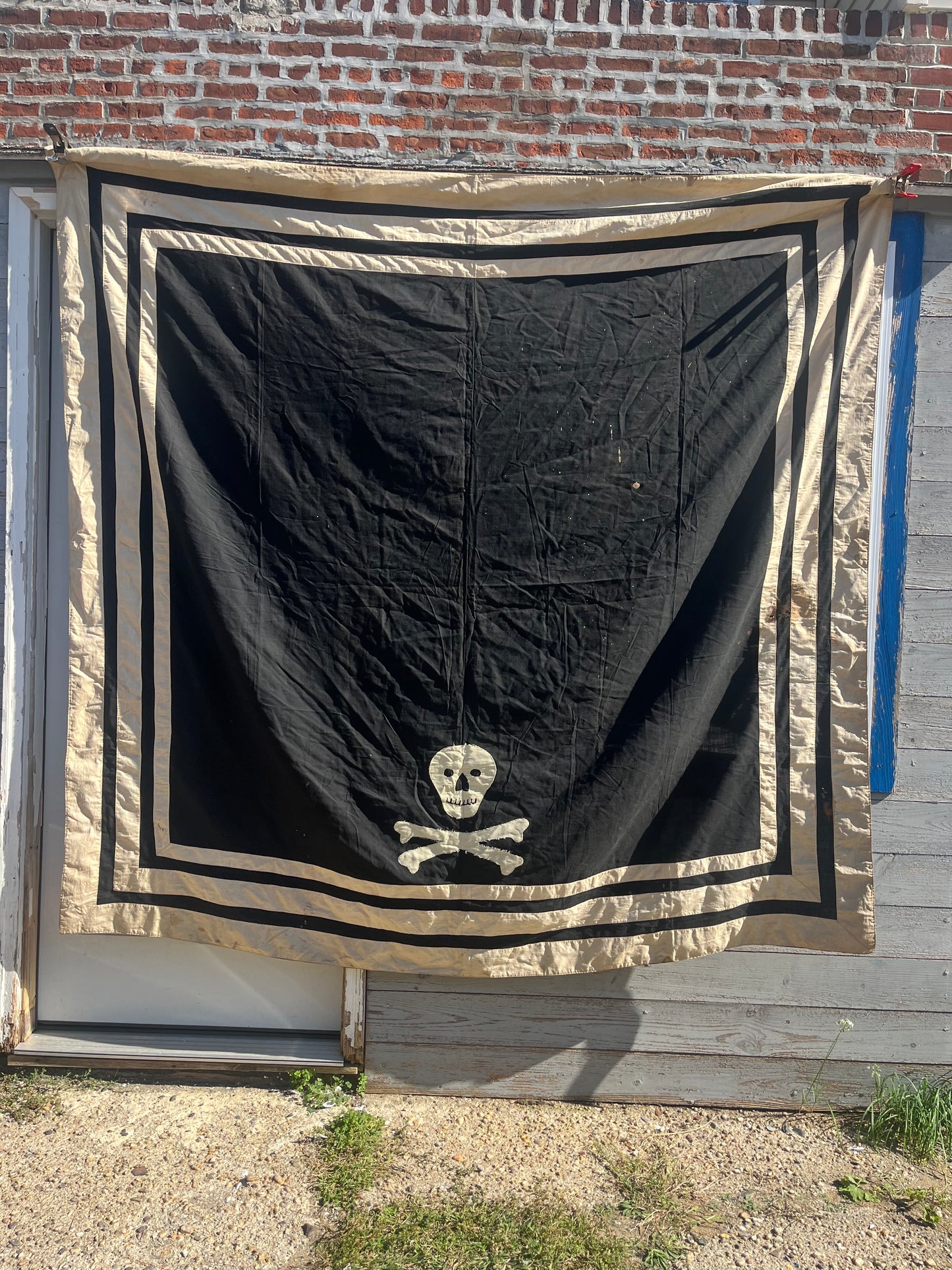 Skull and Crossbones Banner, 1880-1900