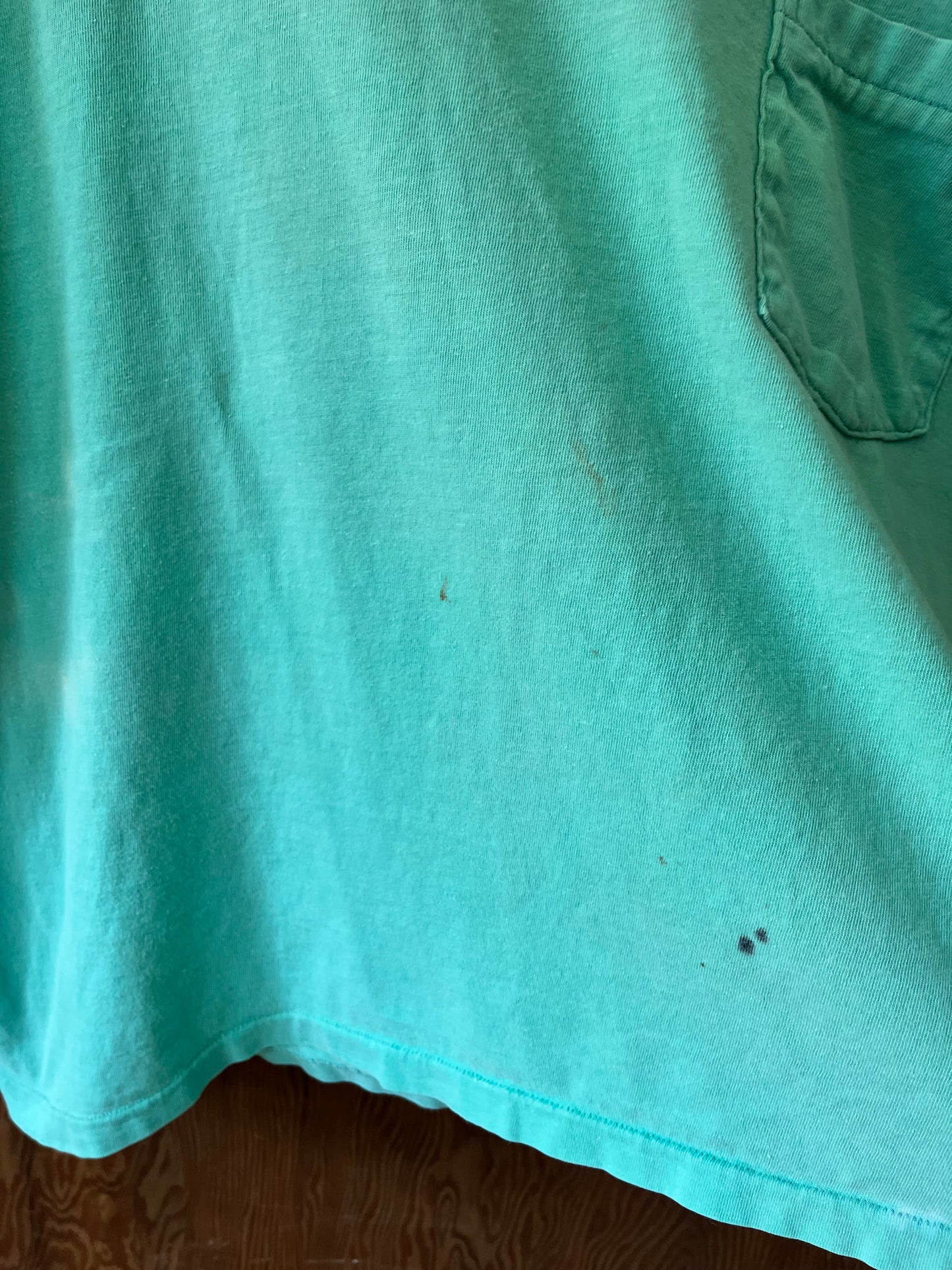 Teal Blank, Sz L, 1980s