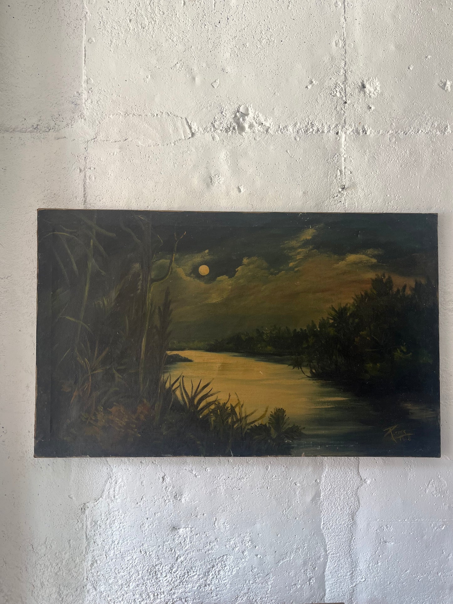 Swampy Painting, 1918 (NYC Only, No Shipping)