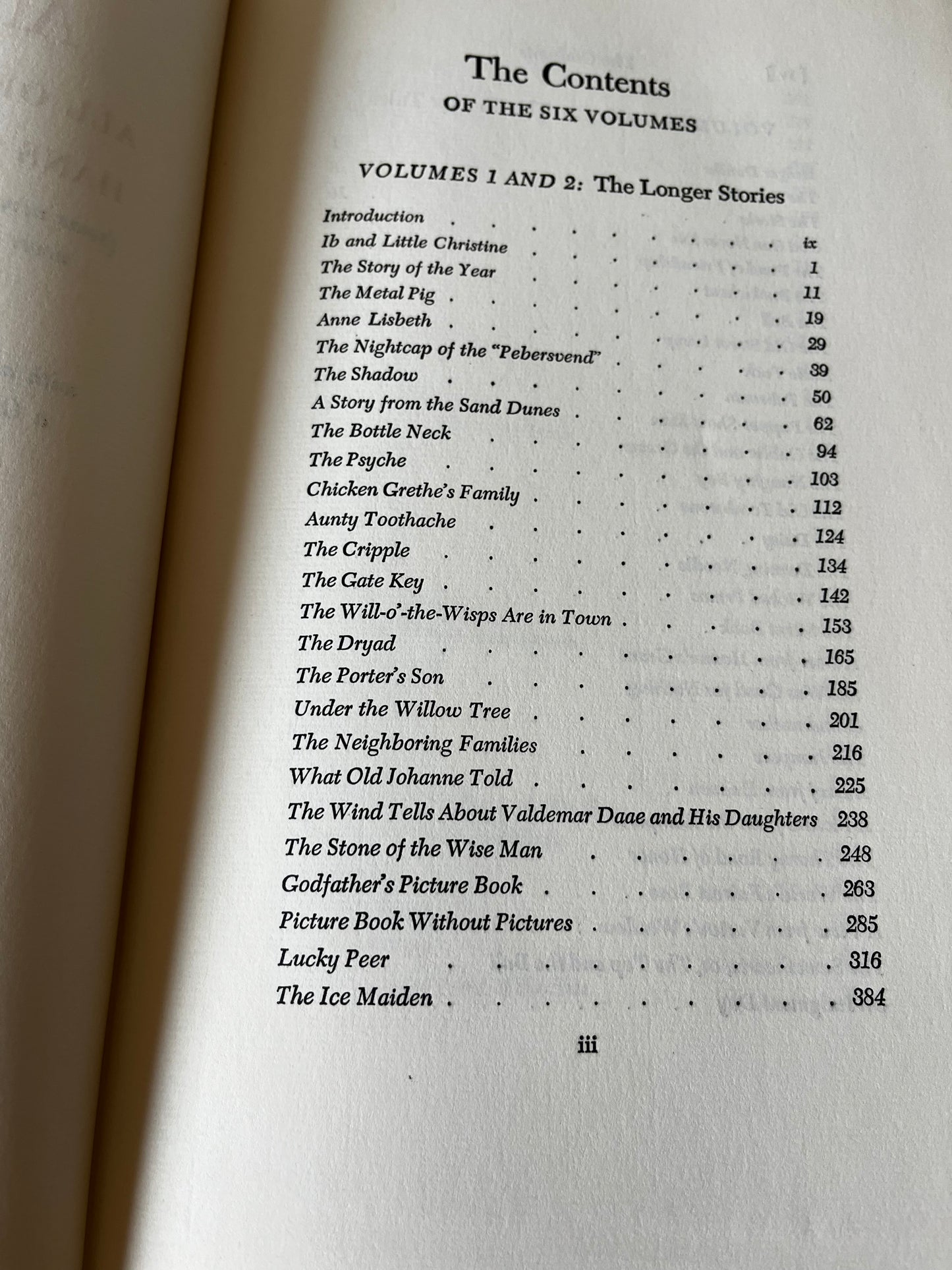 Complete Hans Christian Andersen, 1949