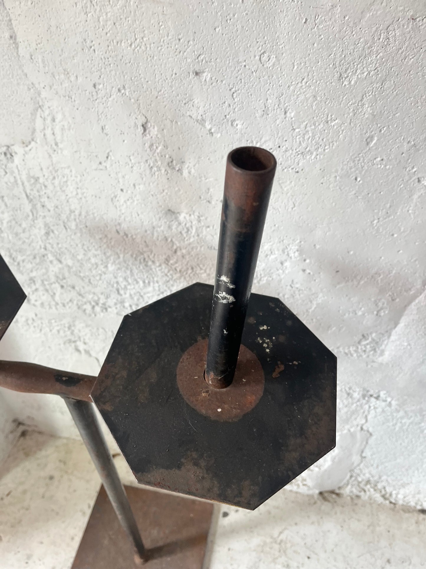 Homemade Candlestick, 1970/80 (NYC Delivery Only)