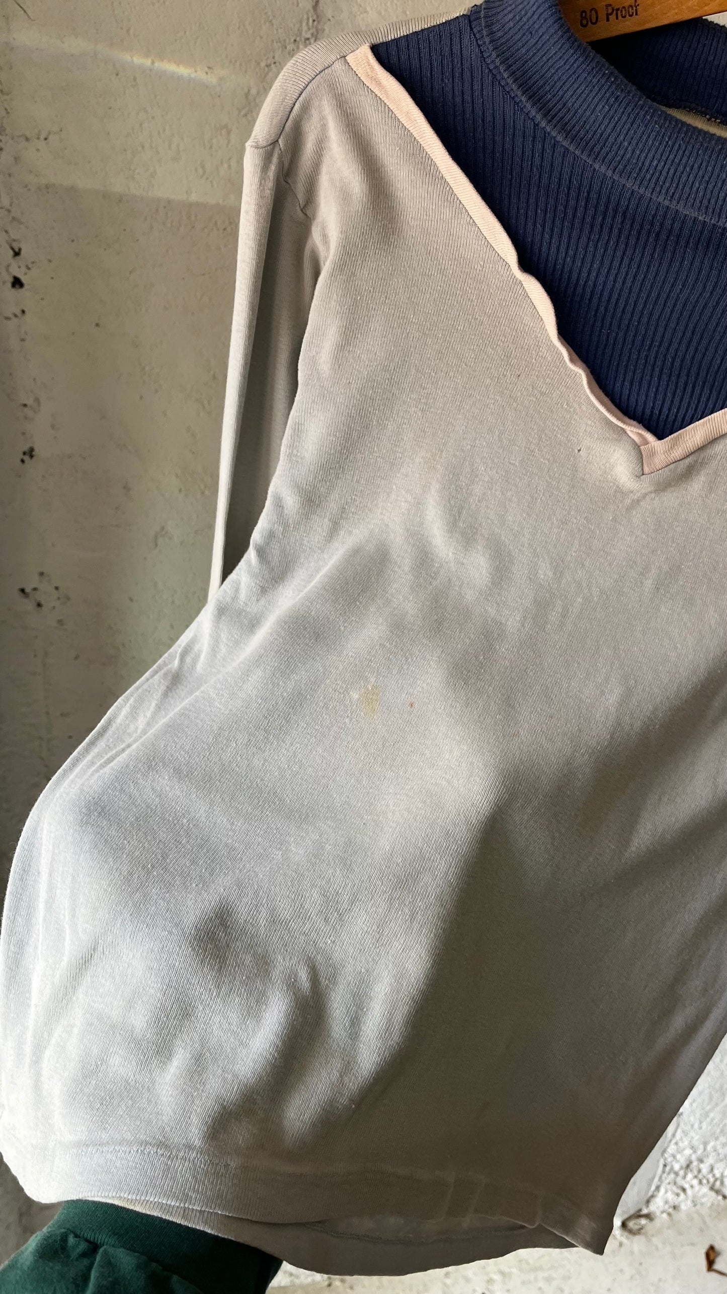 Cotton Pullover #1, Sz Sm/M, 1960s