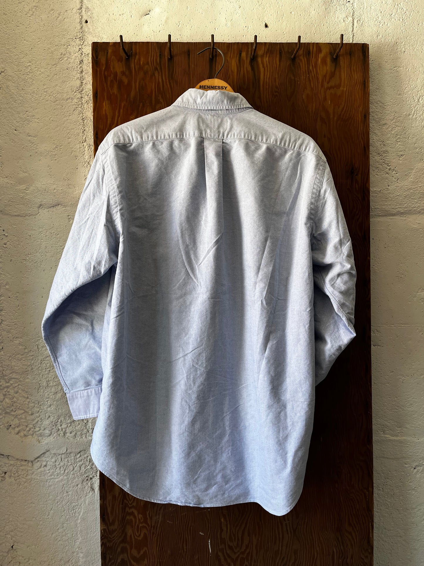 Polo Blue Oxford, Sz L, 1990s