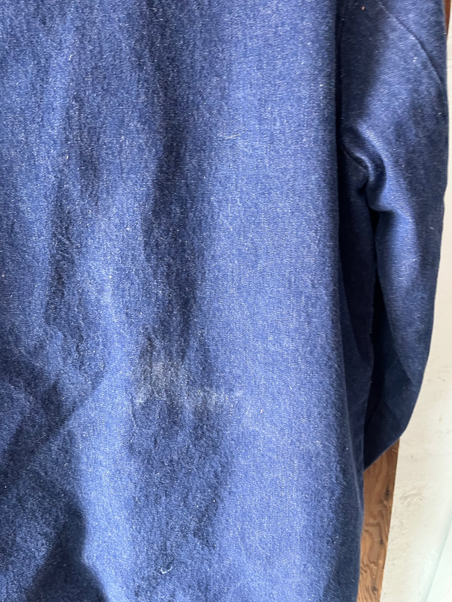 Deadstock Wrangler Blanket Lined Denim Chore, Sz L,1970s