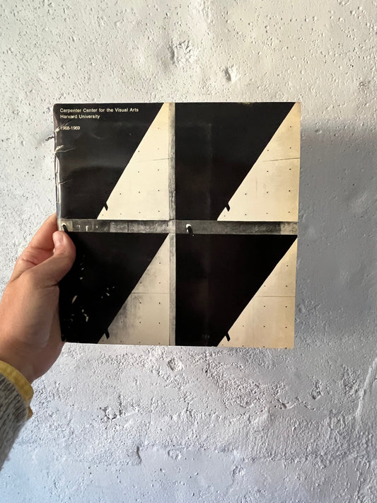 Harvard Visual Arts Course Catalogue, 1968-1969