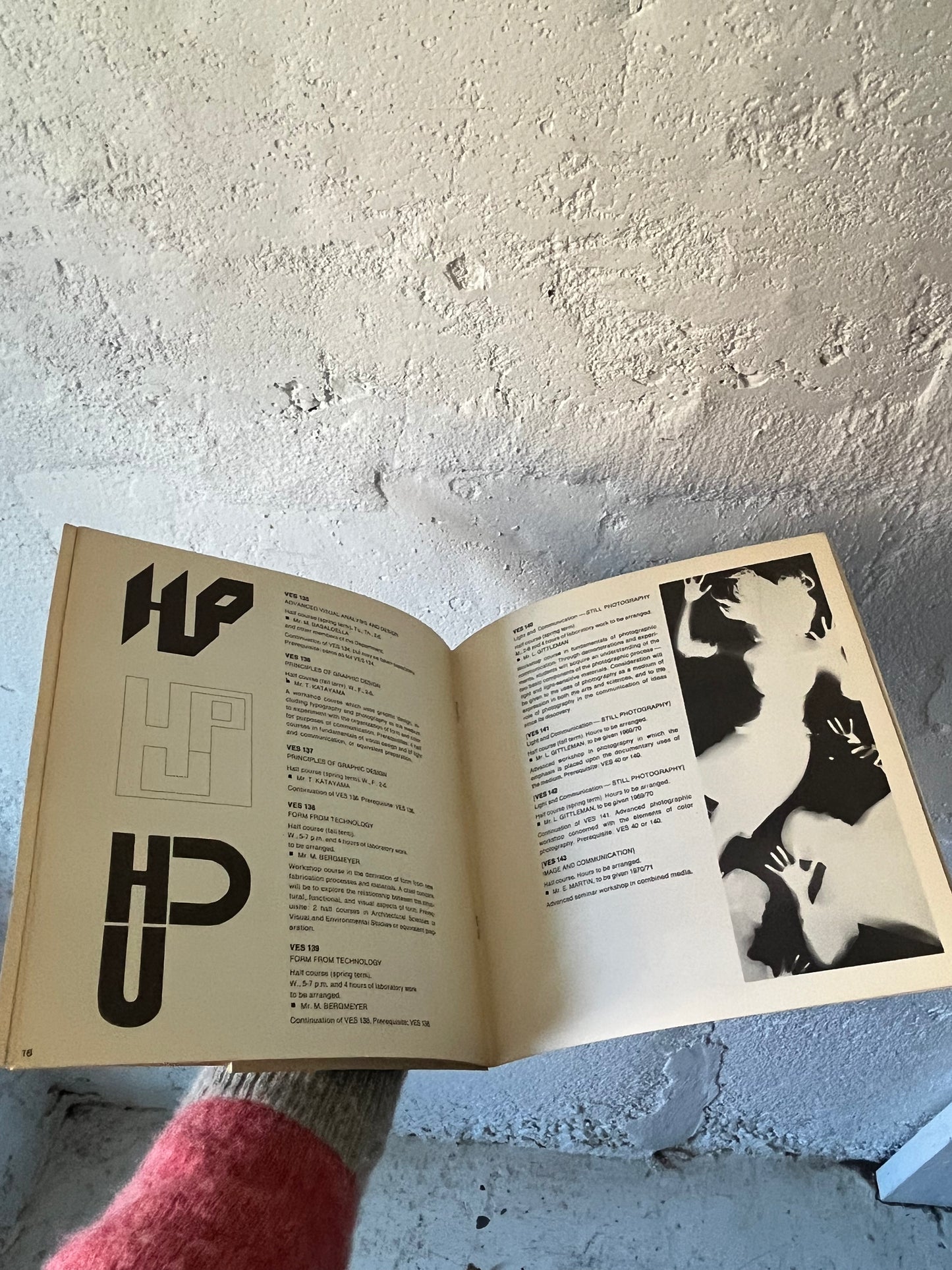 Harvard Visual Arts Course Catalogue, 1968-1969