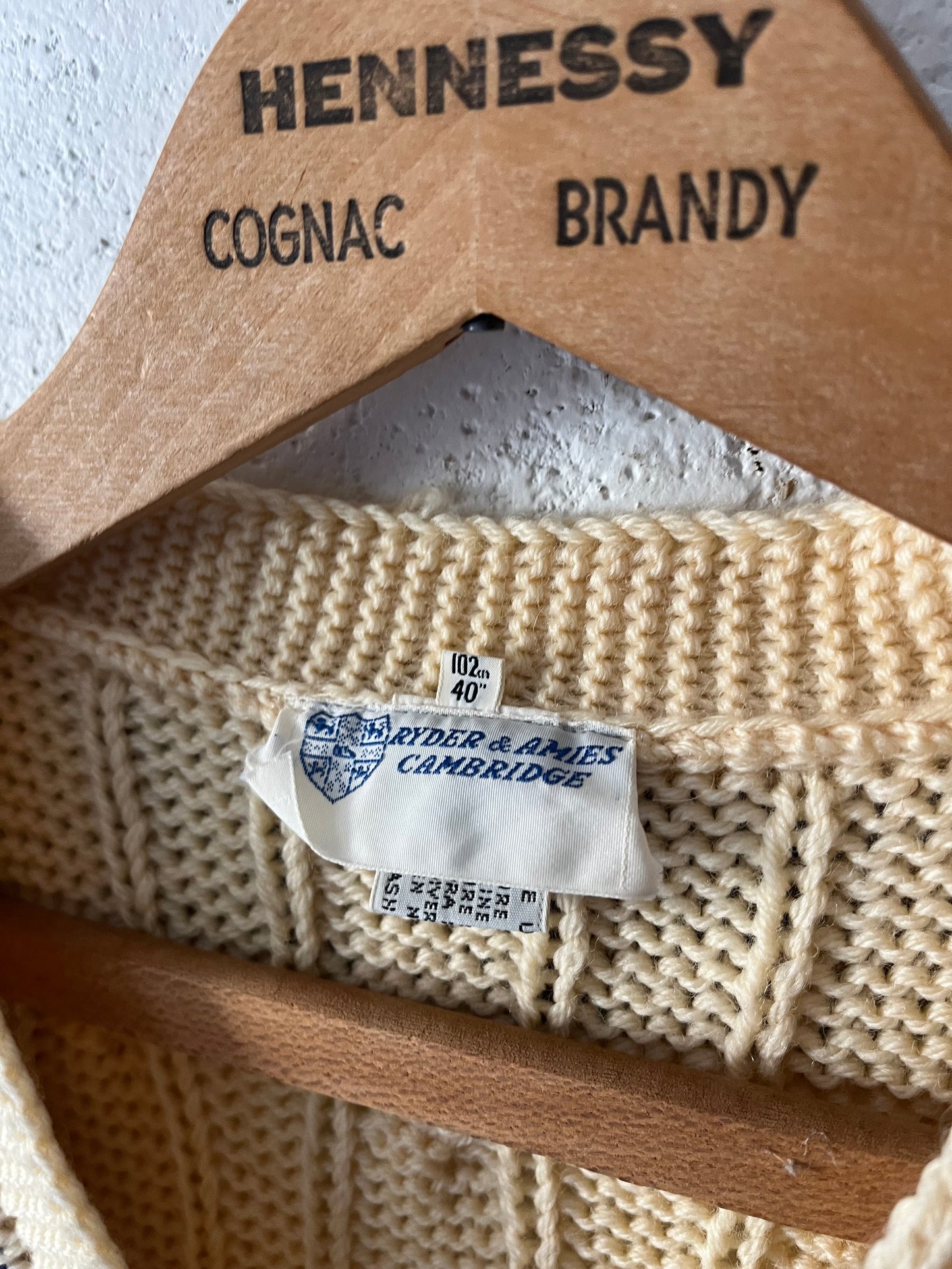 Cricket Sweater Vest, Sz M, 1980s