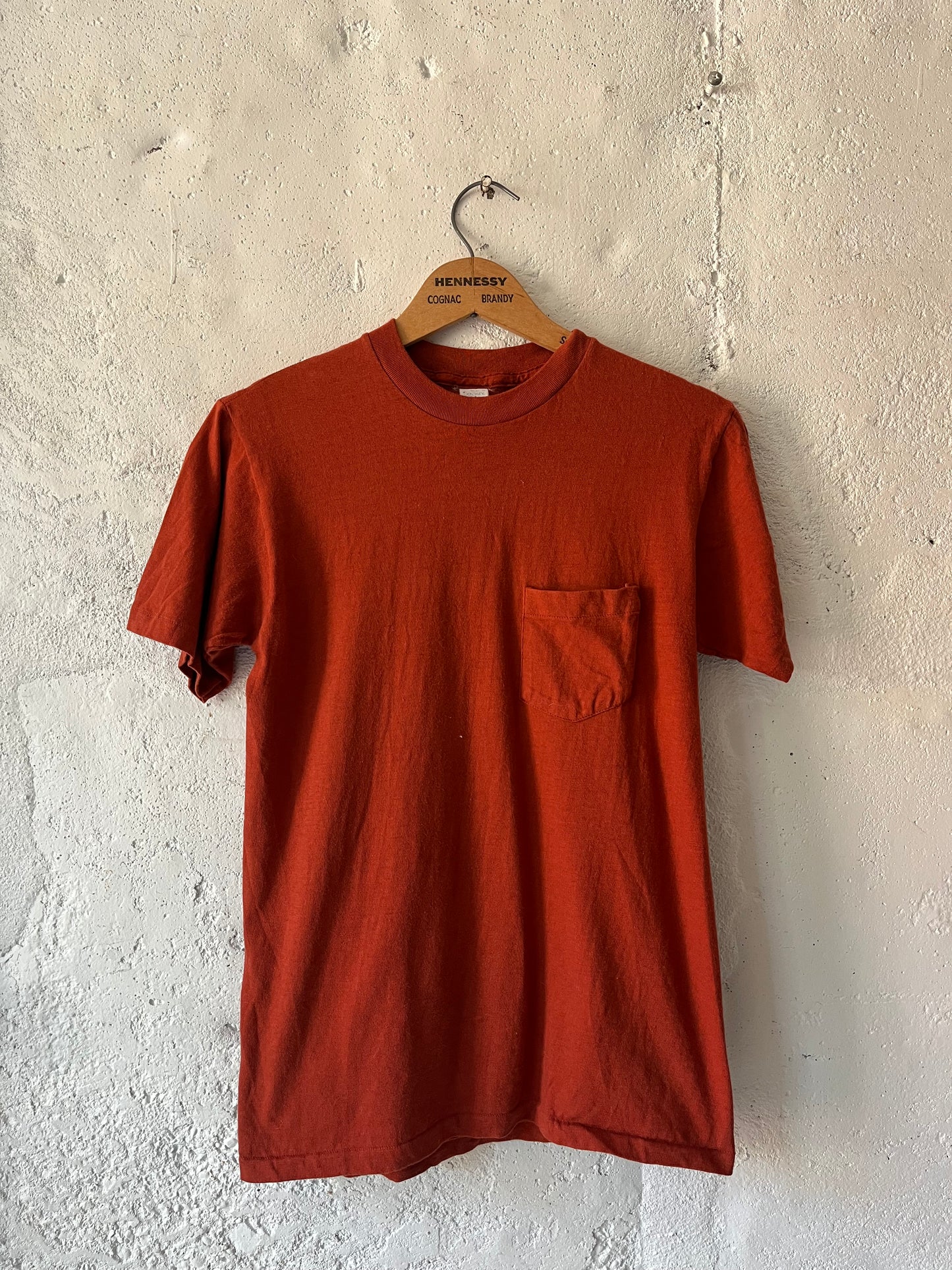 Burnt Orange Blank, Sz Sm, 1980s
