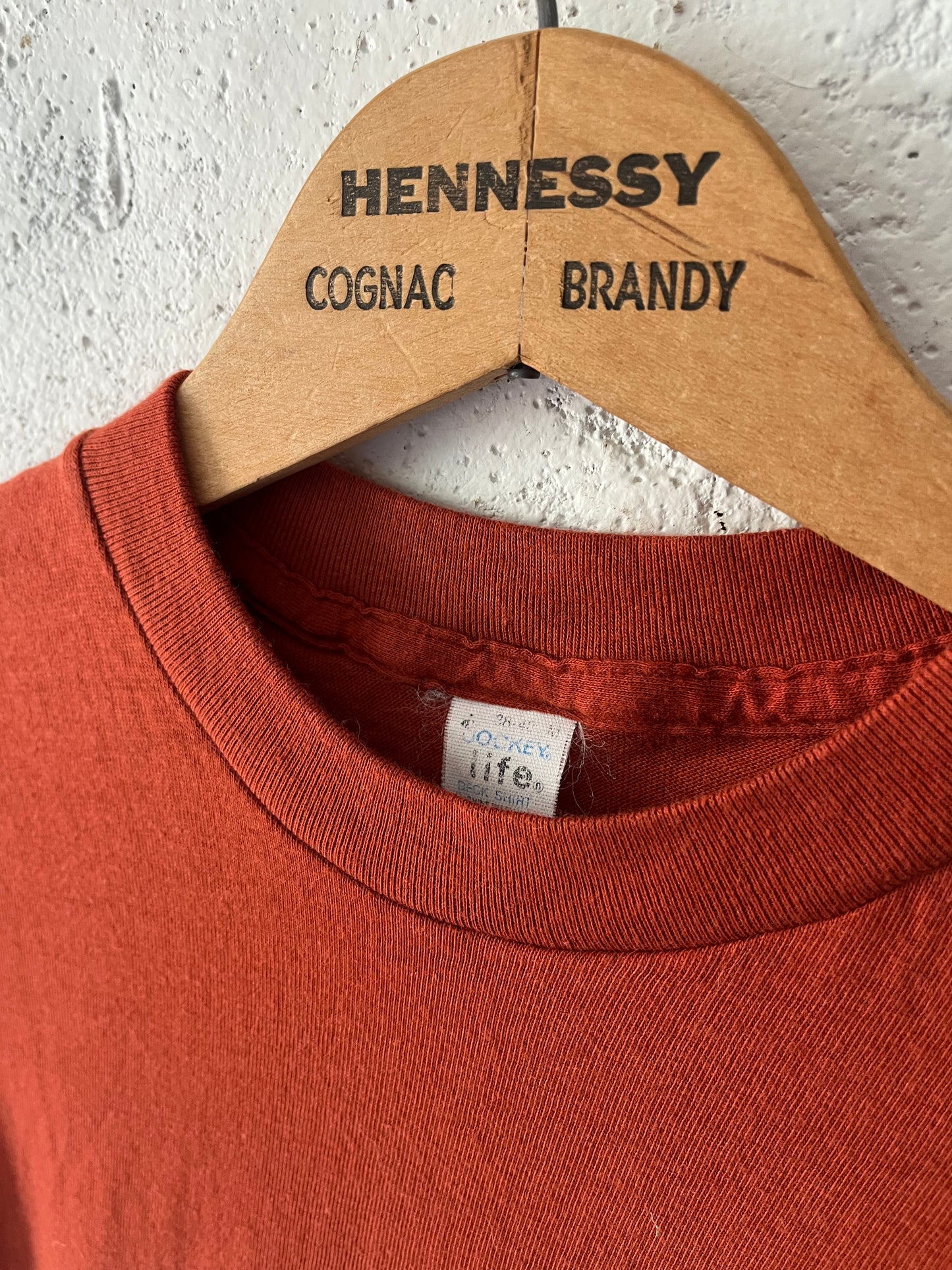 Burnt Orange Blank, Sz Sm, 1980s