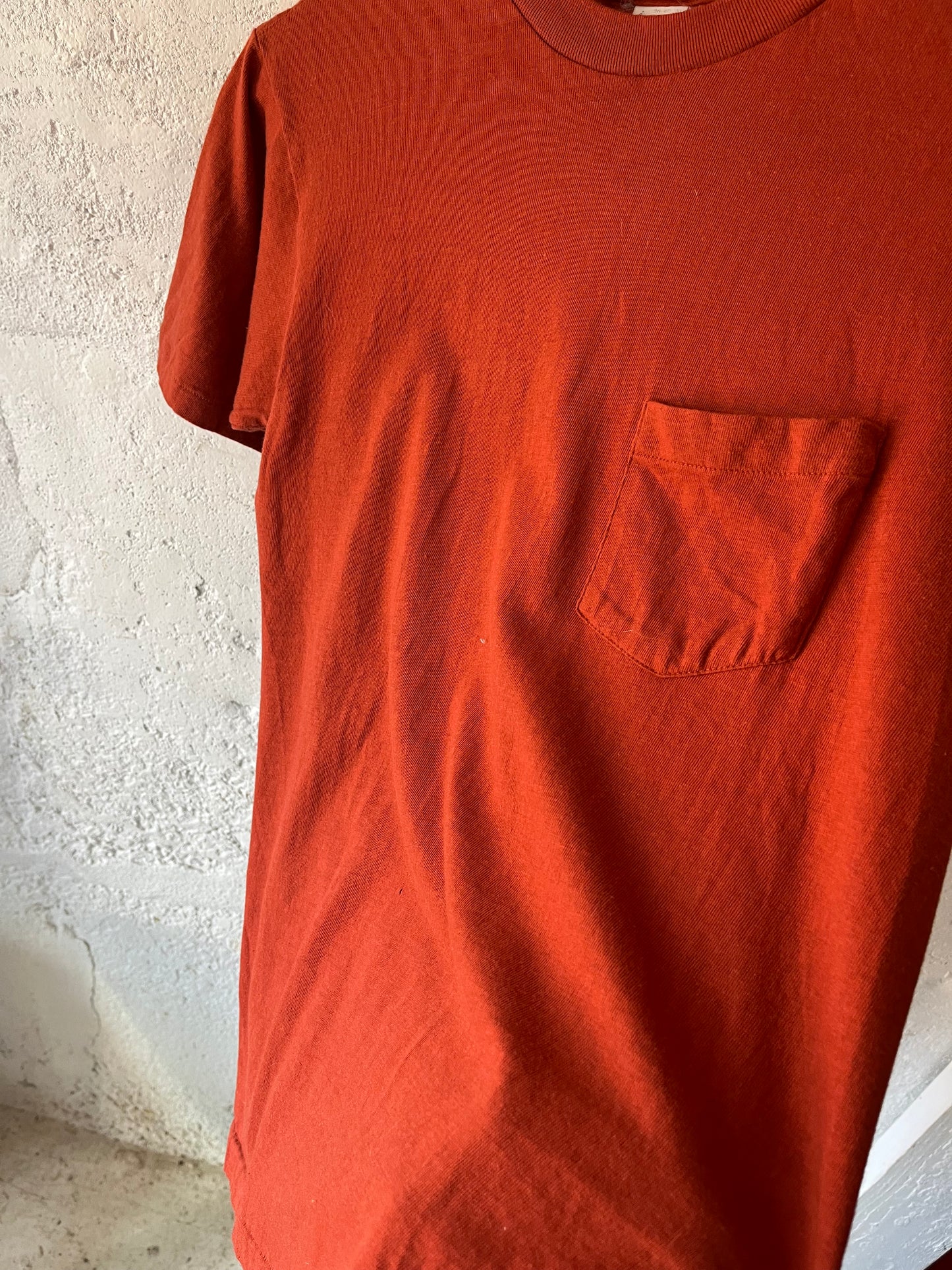 Burnt Orange Blank, Sz Sm, 1980s