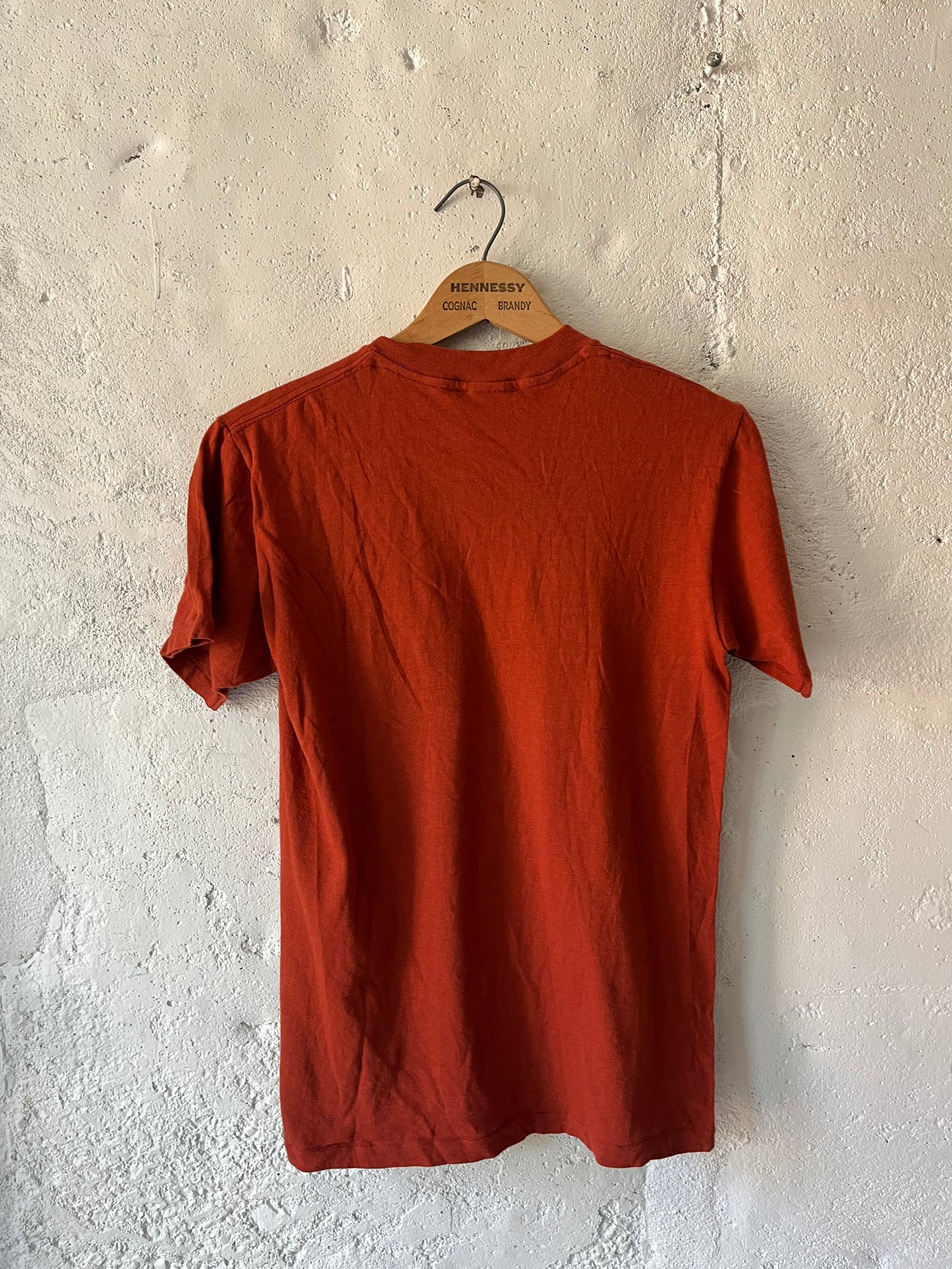 Burnt Orange Blank, Sz Sm, 1980s
