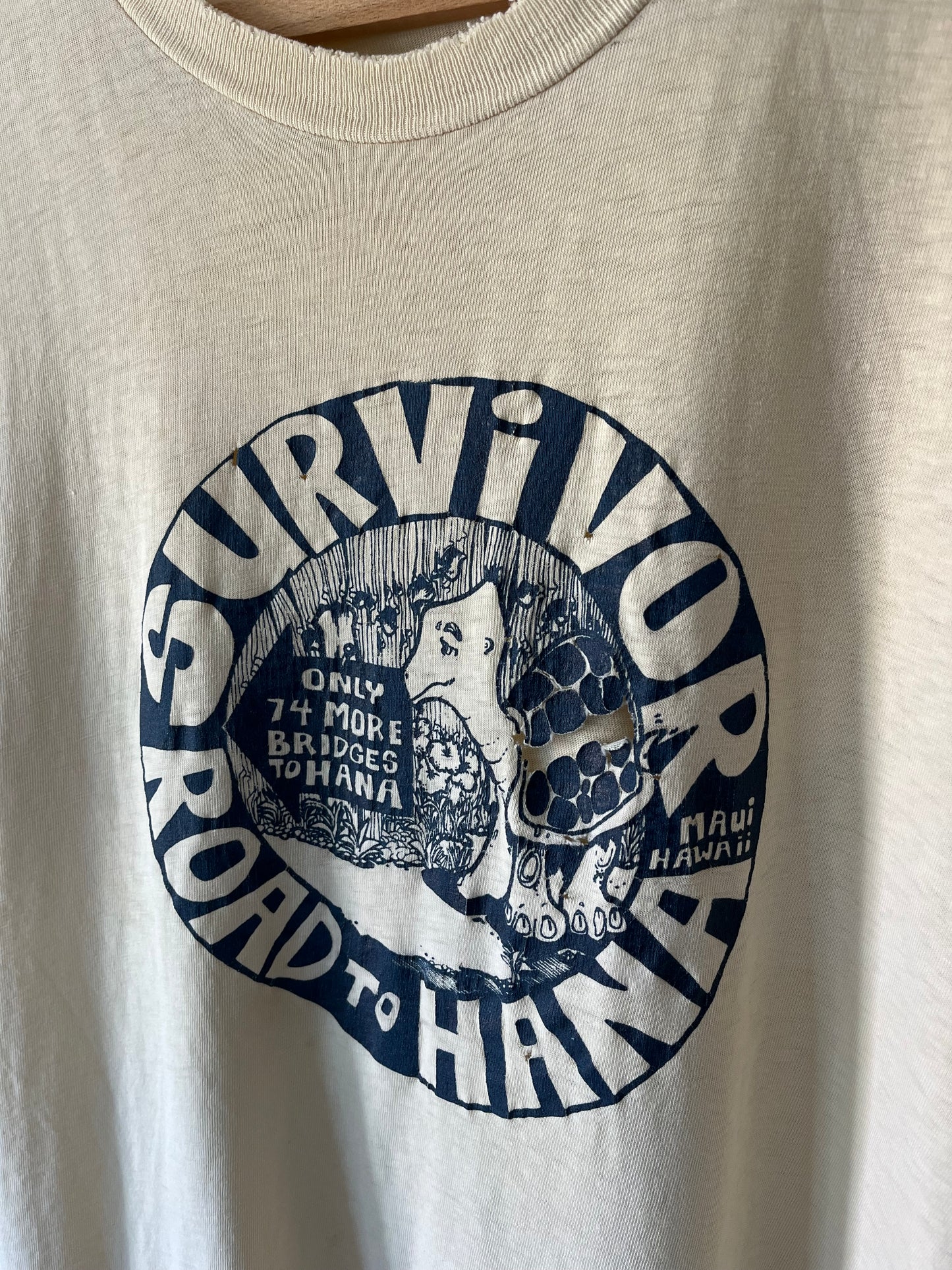 Road to Hana Hawaii, Sz Sm/M, 1980s