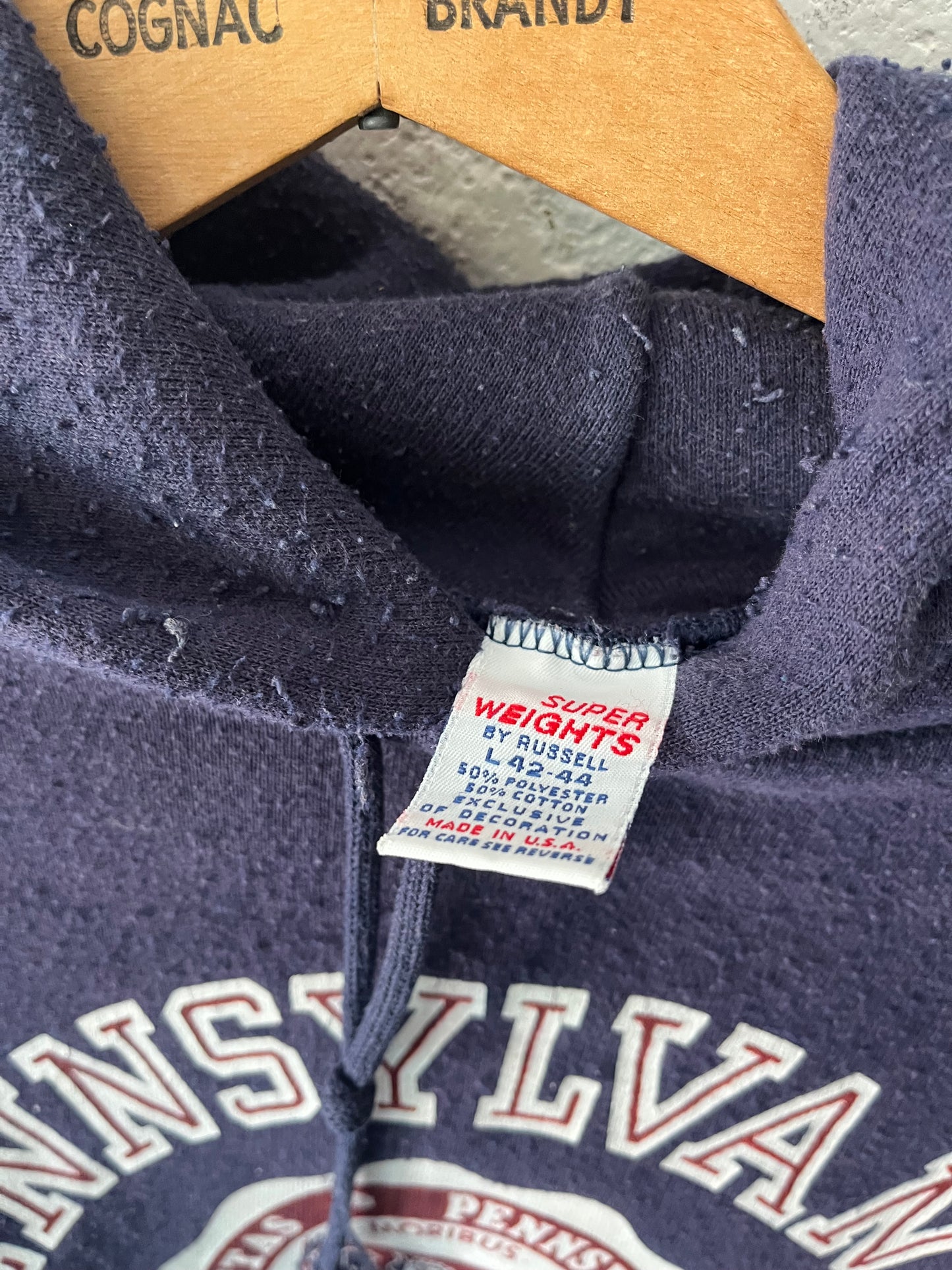 UPenn Hoodie, Sz L, 1990s