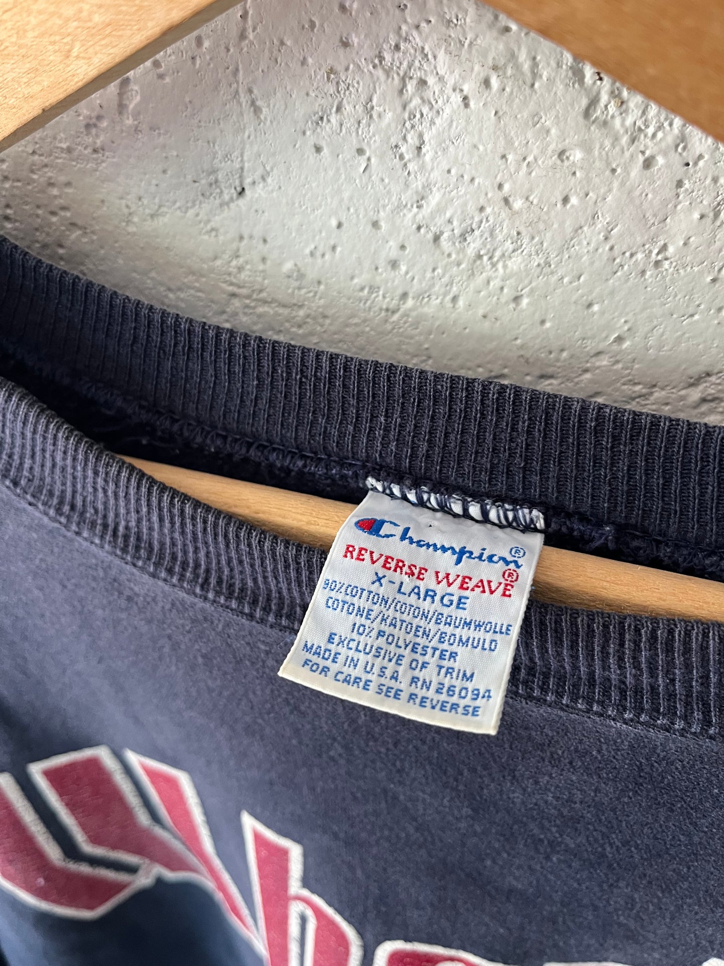 Wharton Reverse Weave, Sz XL, 1990s