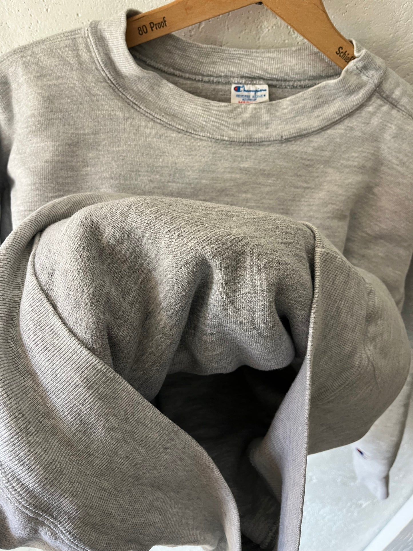 Wellesley Reverse Weave Double Face + Pocket, Sz M, 1980s