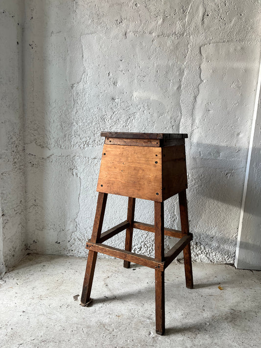 Plywood Plinth, 1980s (NYC Only, No Shipping)