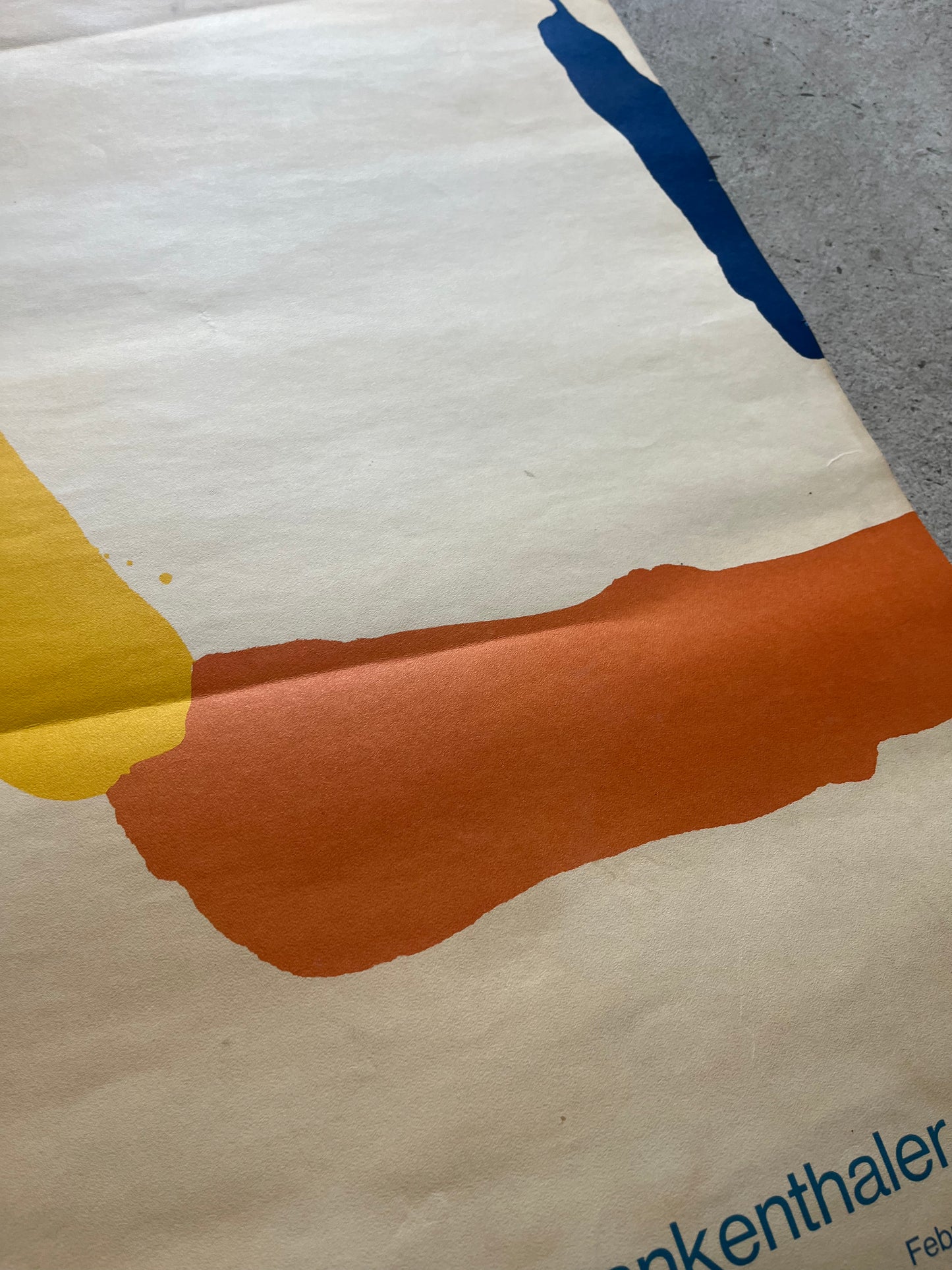 Helen Frankenthaler Exhibition Lithograph, 1969