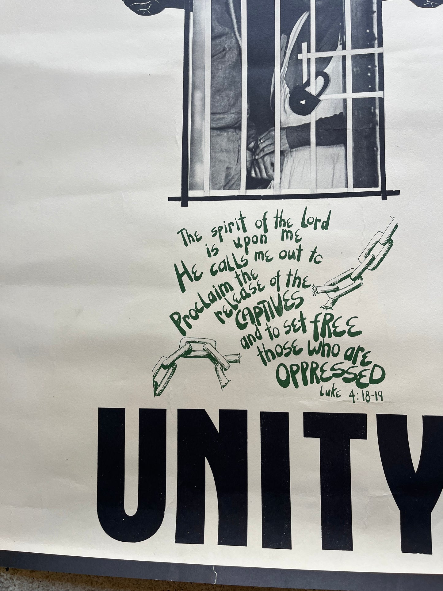 Cairo, Illinois Civil Rights Era Lithograph, 1960s