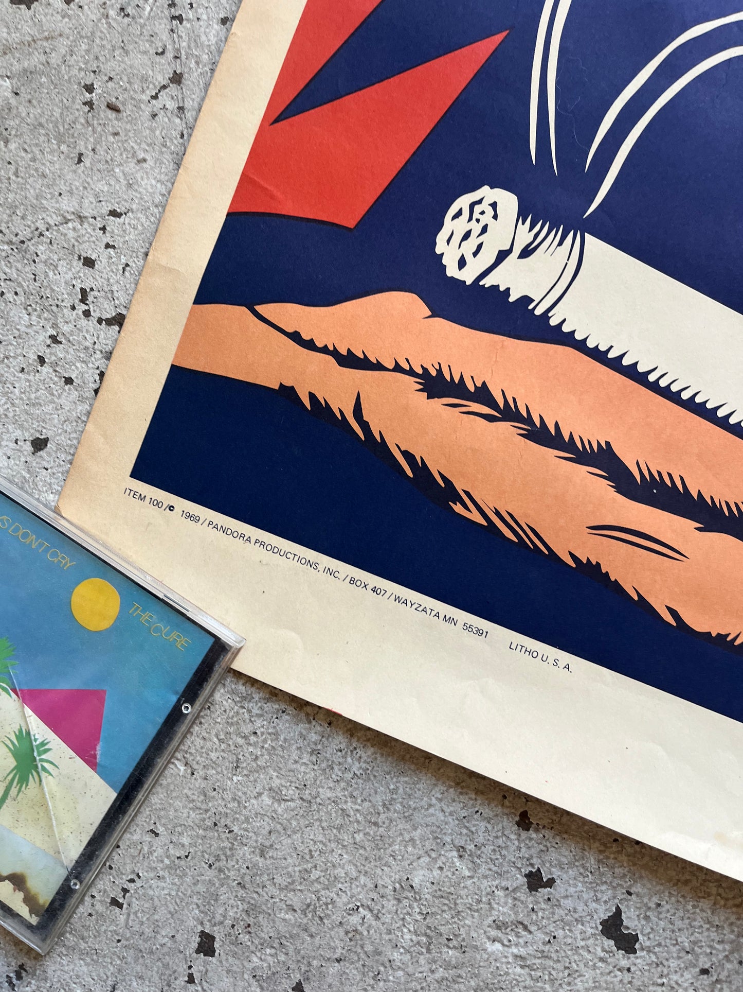 Assassin of Youth Lithograph, 1969