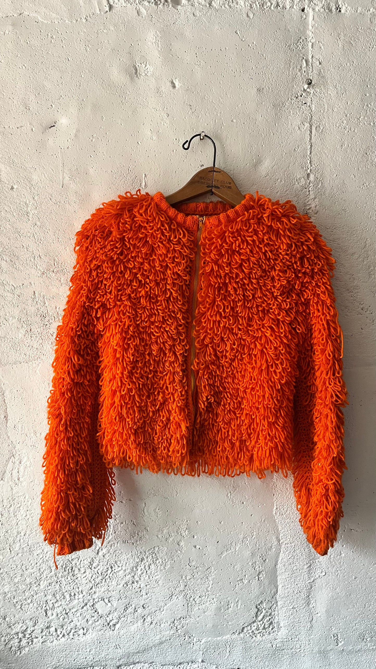 Crochet Jacket, Sz XS, 1960s