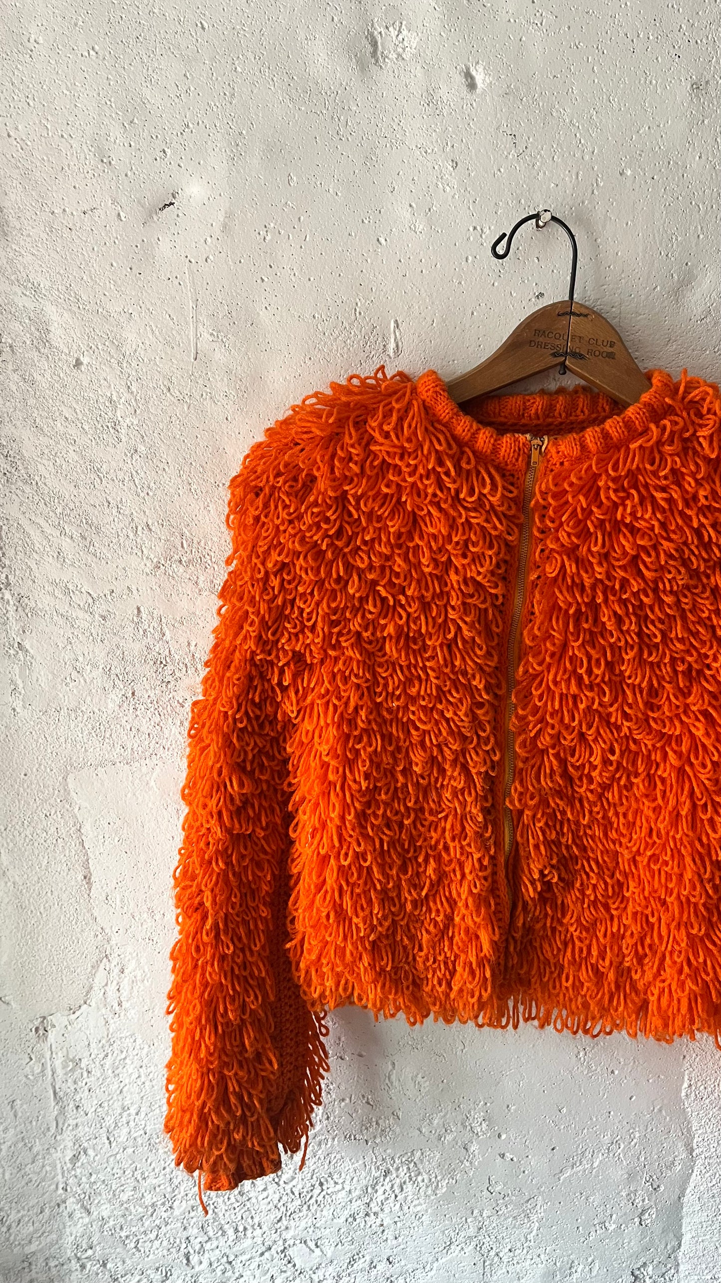 Crochet Jacket, Sz XS, 1960s