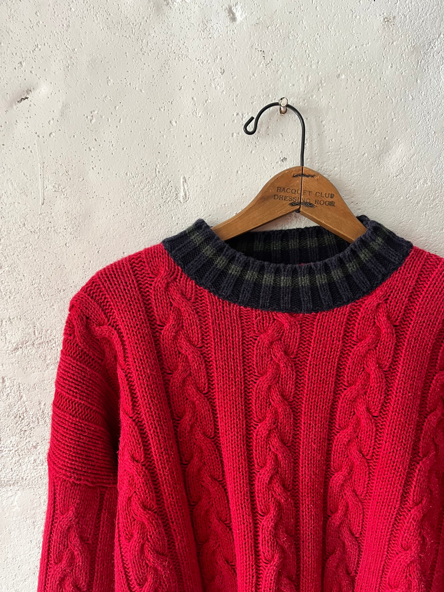 GAP Cable Knit, Sz L, 1990s