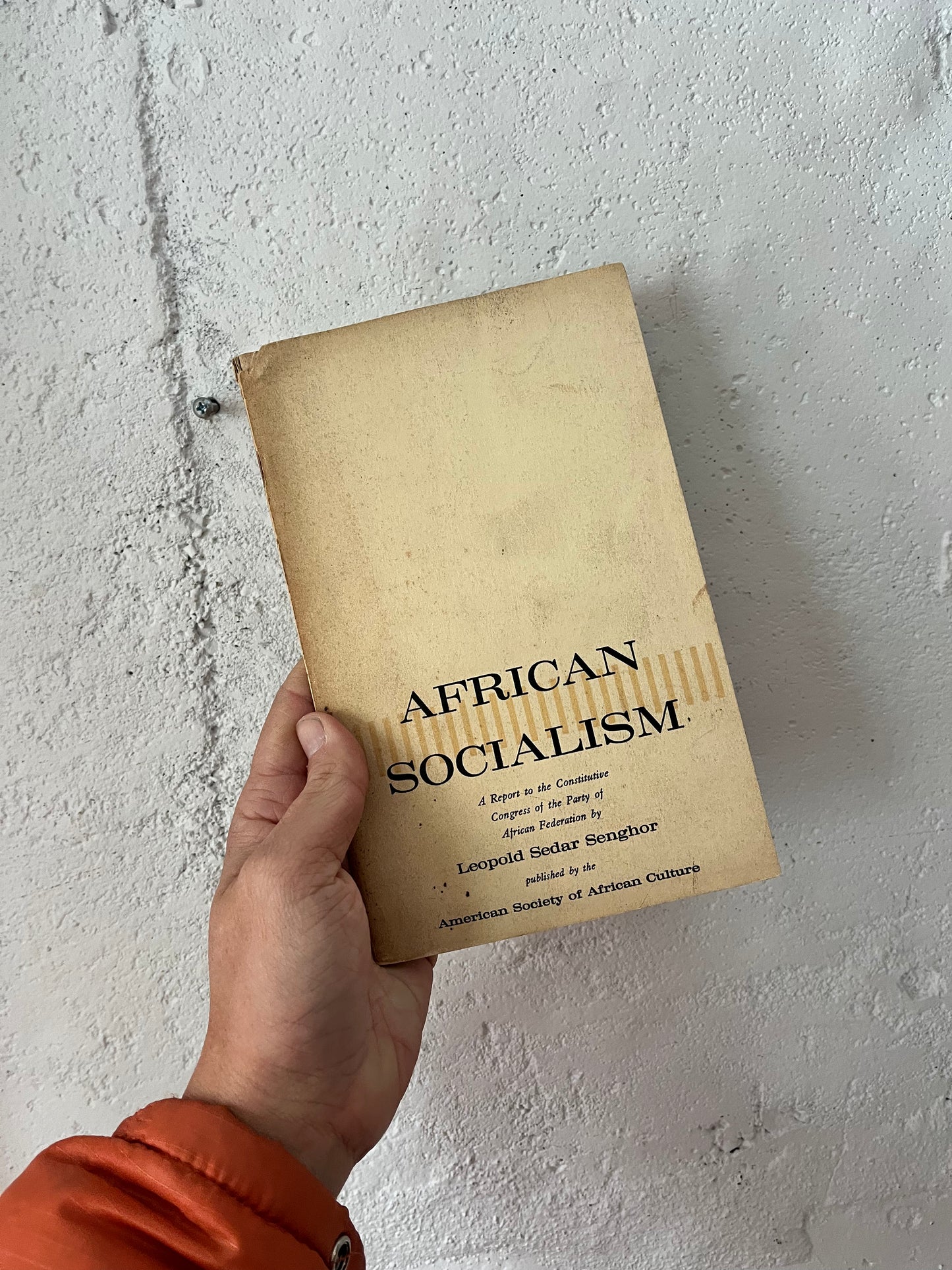 Leopold Sedar Senghor, African Socialism, 1959
